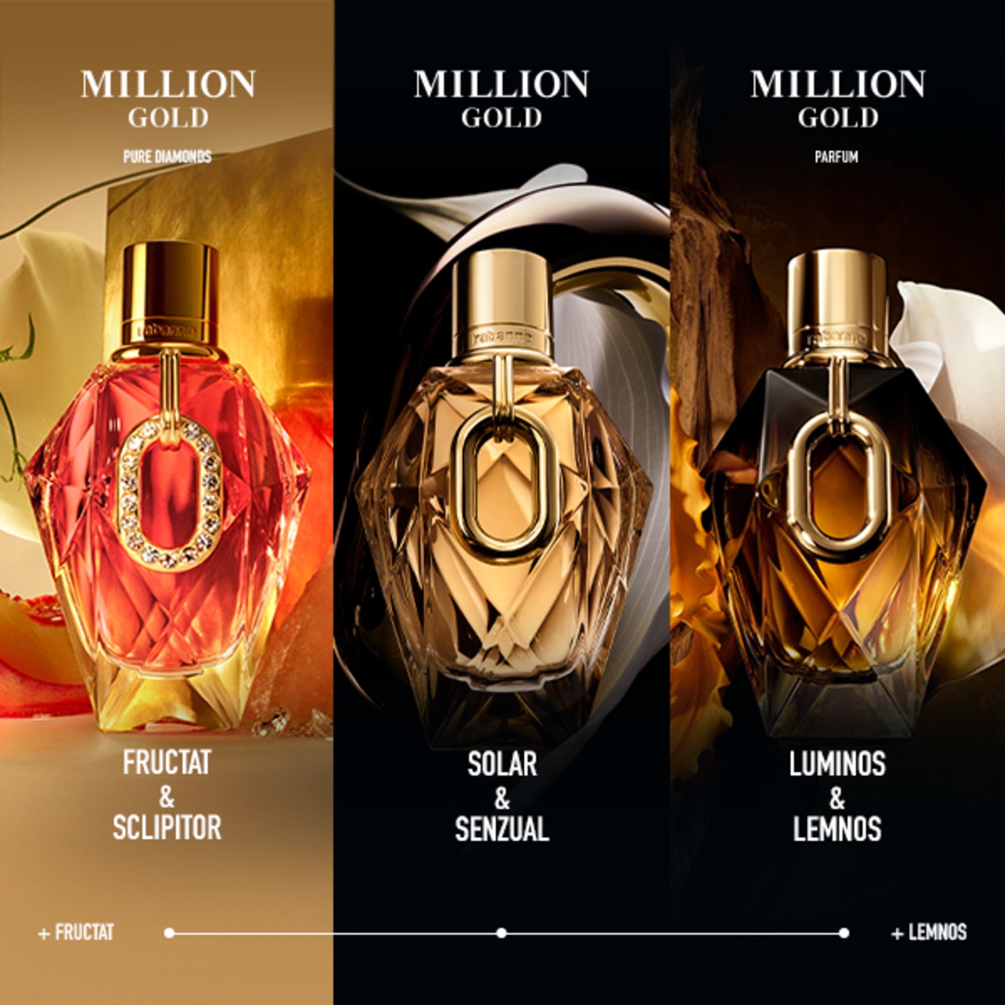 Million Gold For Her Pure Diamonds Apa de Parfum