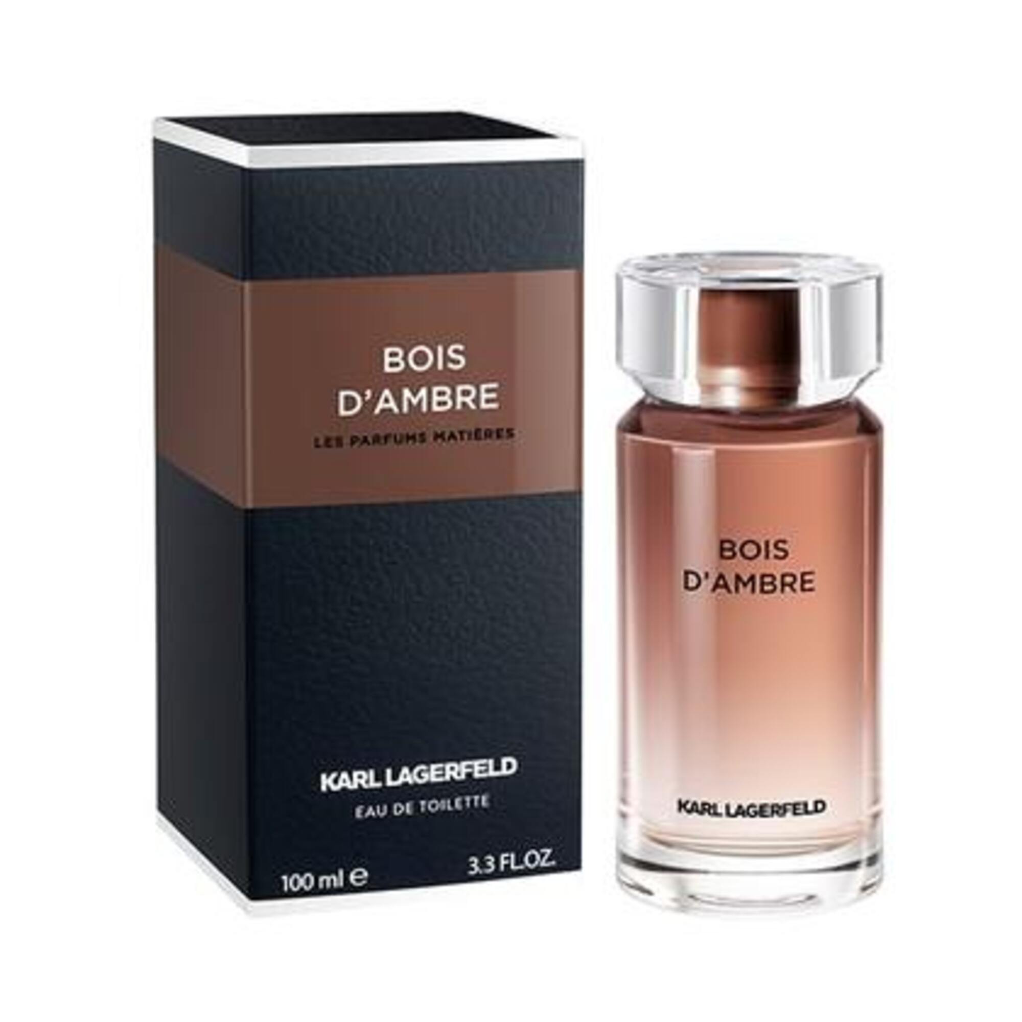 100 ML KARL LAGERFELD PARFUMS MATIERES Bois d Ambre Apa de Toaleta  1 of 3 