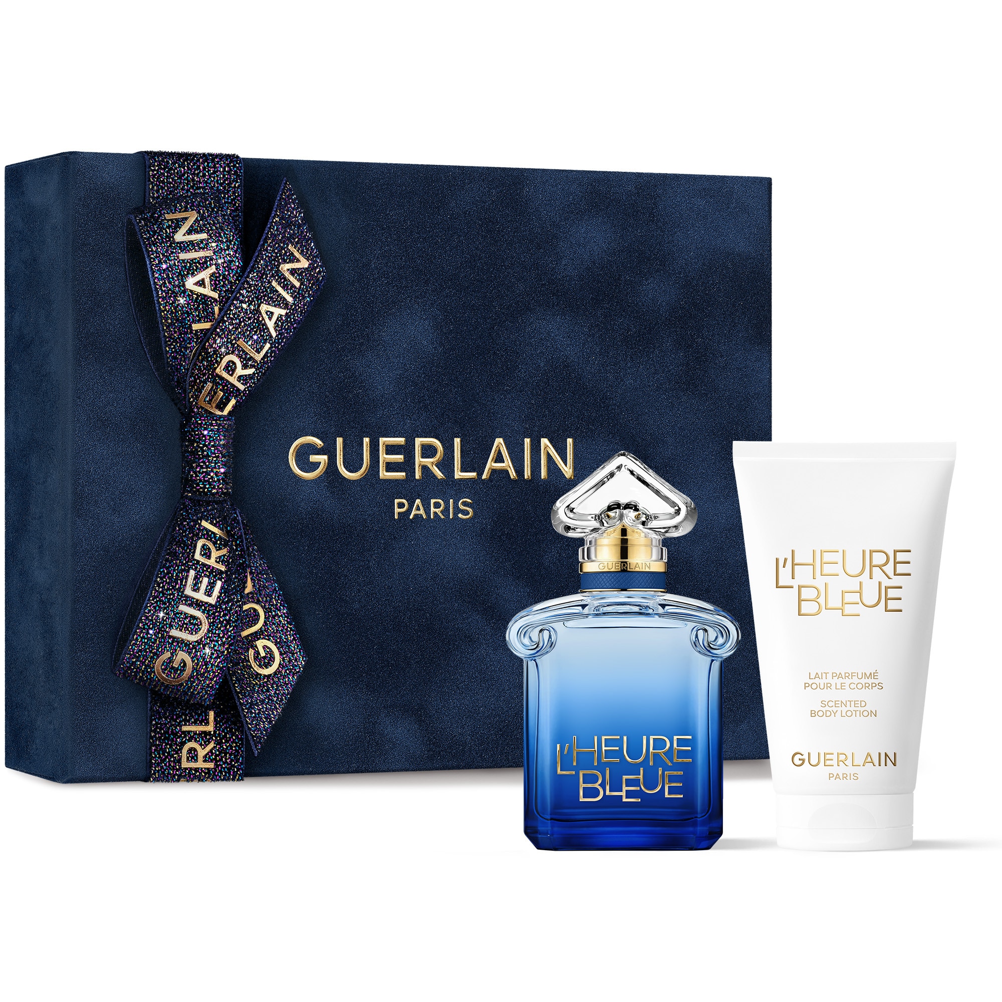 50+75 ML GUERLAIN L'Heure Bleue Set L'Heure Bleue Apa de Parfum 1 of 4 Set L'Heure Bleue Apa de Parfum