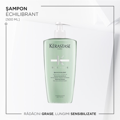 Sampon echilibrant pentru radacini cu exces de sebum