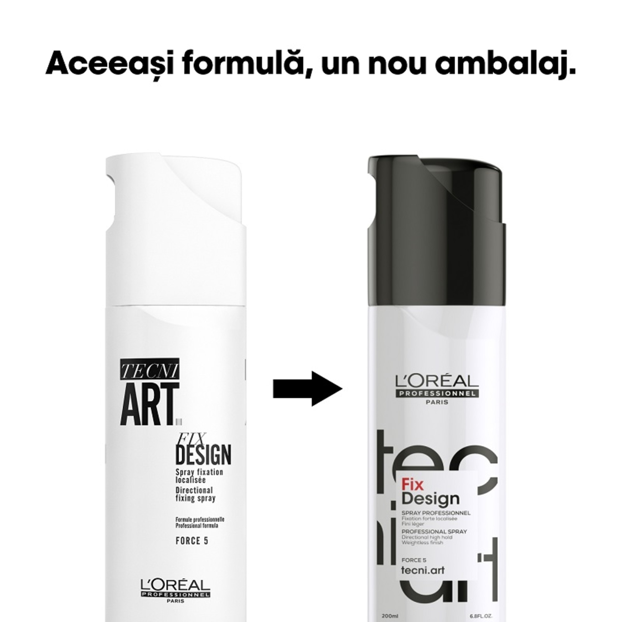 Spray cu fixare localizata Fix design