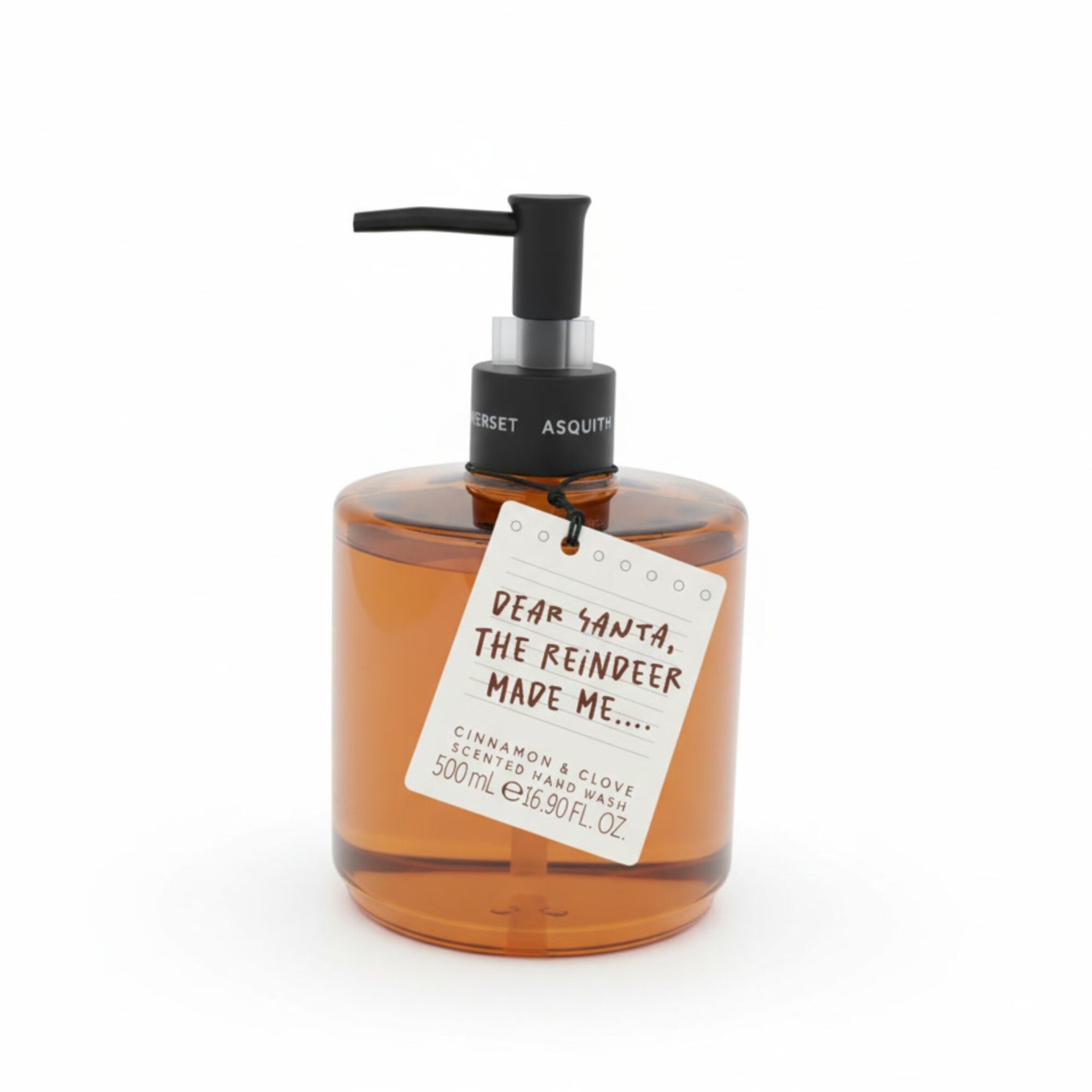 500 ML Somerset Asquith & Somerset Sapun lichid de maini Dear Santa - Cinnamon & Clove 1 of 1 Sapun lichid de maini Dear Santa - Cinnamon & Clove