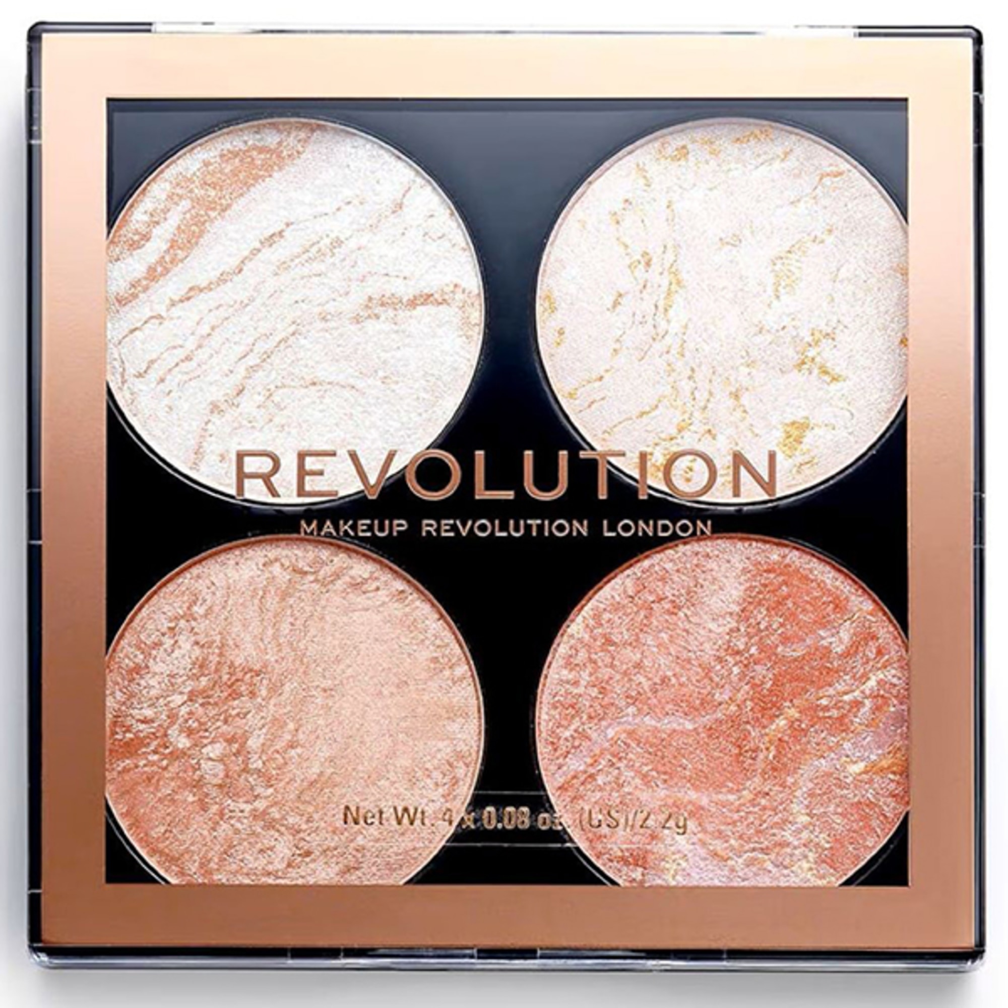 8.8 G Make Up Revolution PALETTE Paleta de farduri de obraz Cheek Kit Take a Breather 1 of 2 Paleta de farduri de obraz Cheek Kit Take a Breather
