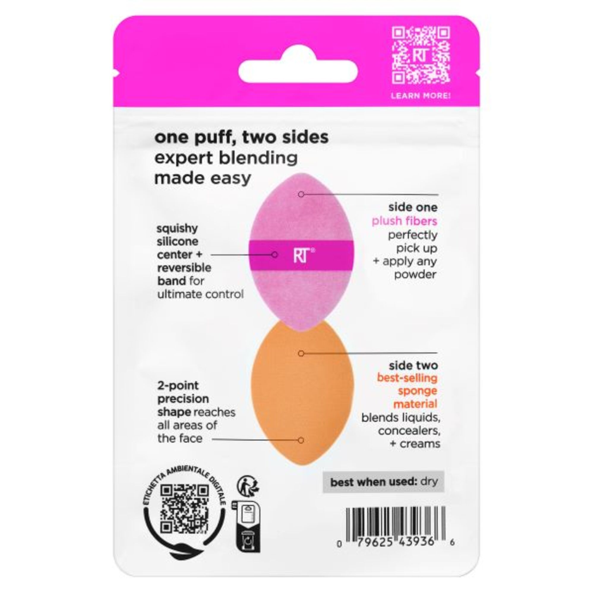 Buretele Miracle 2-in-1 Powder Puff