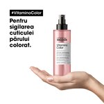 190 ML L'OREAL PROFESSIONNEL VITAMINO COLOR Spray multifunctional fara clatire cu protectie termica 10in1 4 of 4 Spray multifunctional fara clatire cu protectie termica 10in1