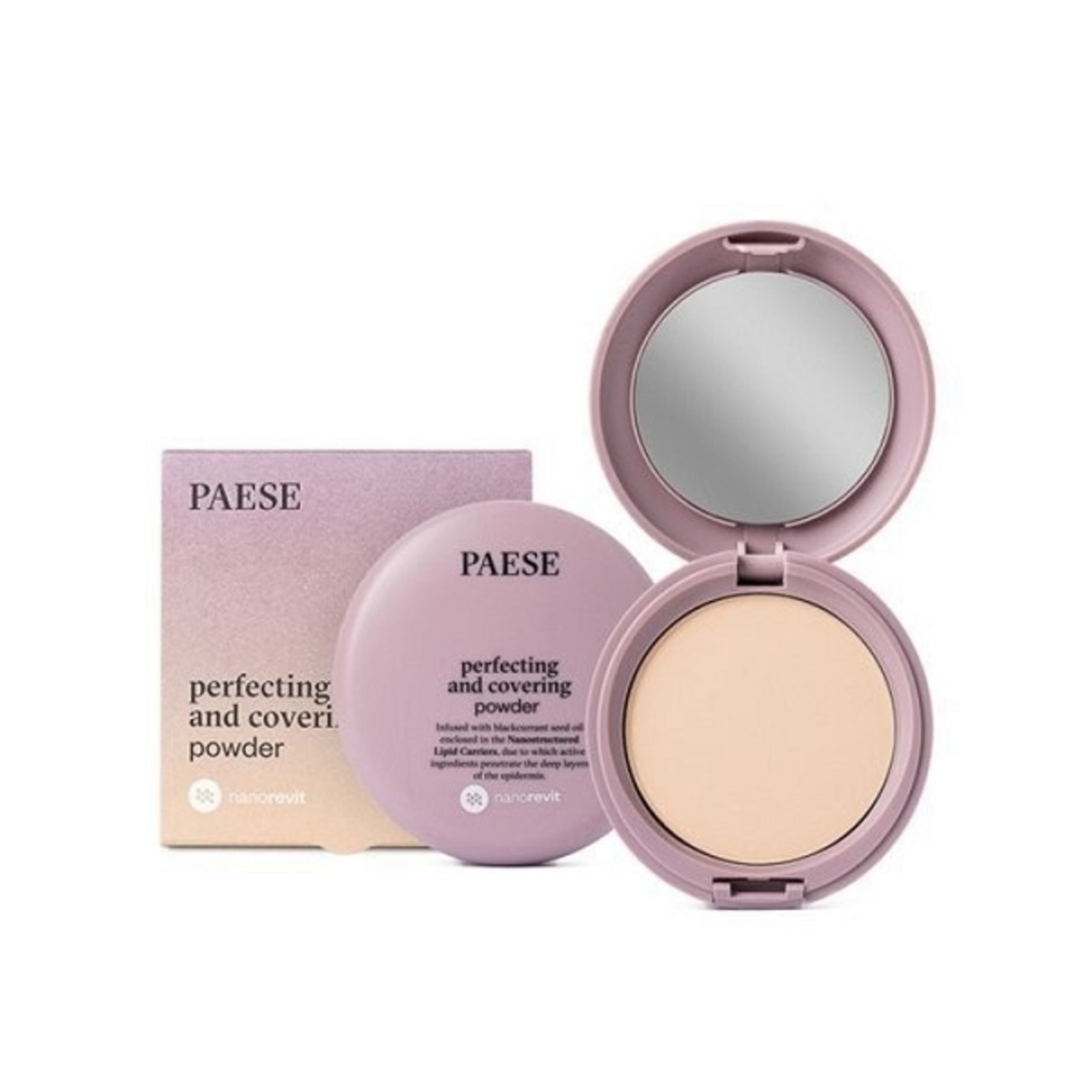 Paese Pressed Powder Pudra de fixare Perfecting and Covering 1 of 1