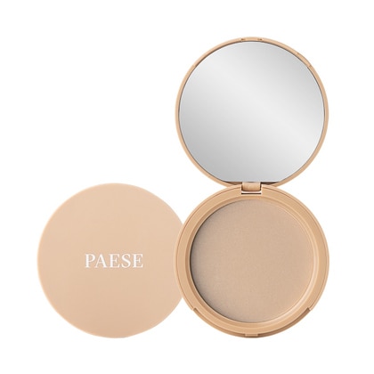  Paese Pressed Powder Pudra compacta semi-transparenta mata  1 of 2 