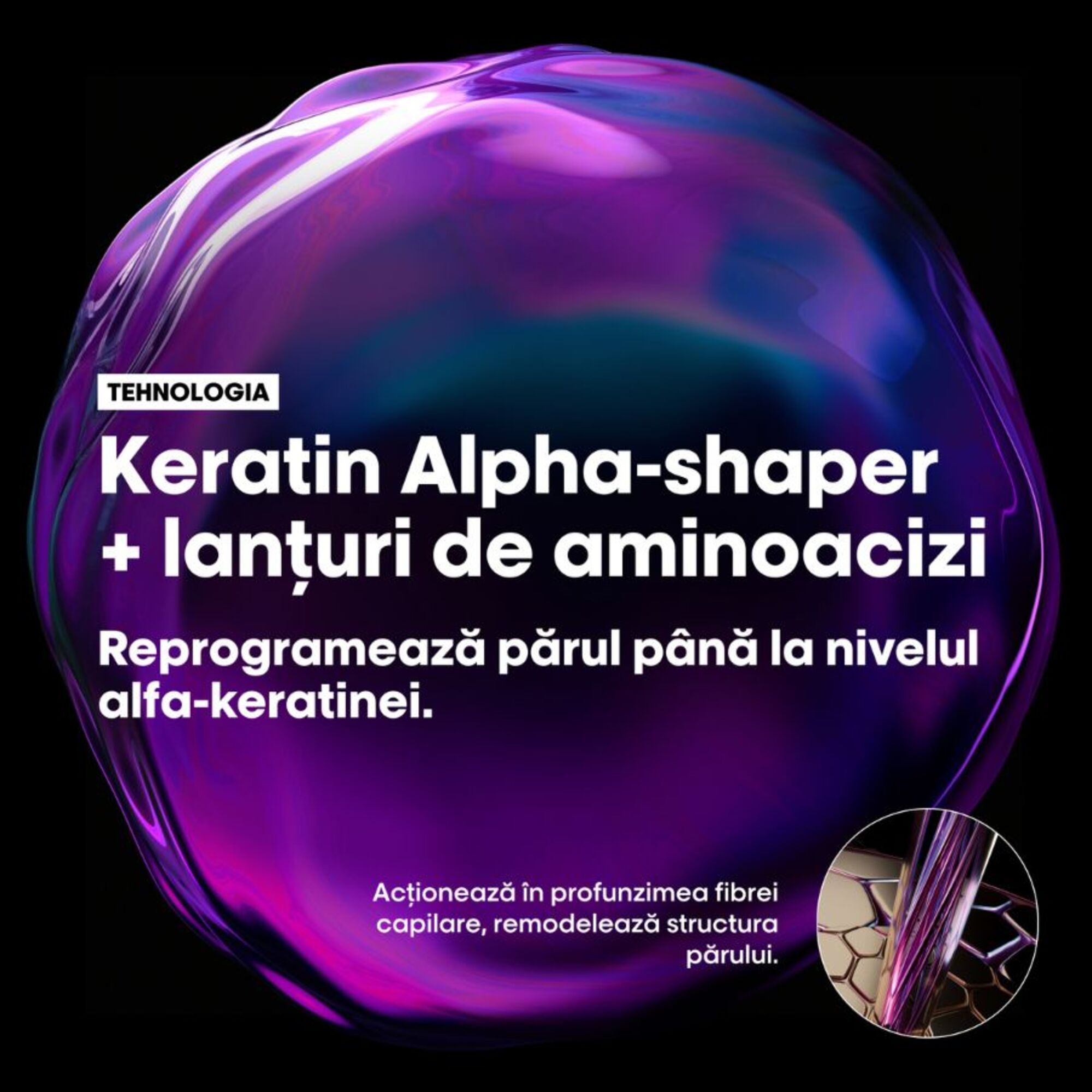 Masca Keratin Alpha Sleek