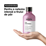 300 ML L'OREAL PROFESSIONNEL LISS UNLIMITED Sampon profesional pentru netezire intensa Serie Expert  1 of 3 Sampon profesional pentru netezire intensa Serie Expert