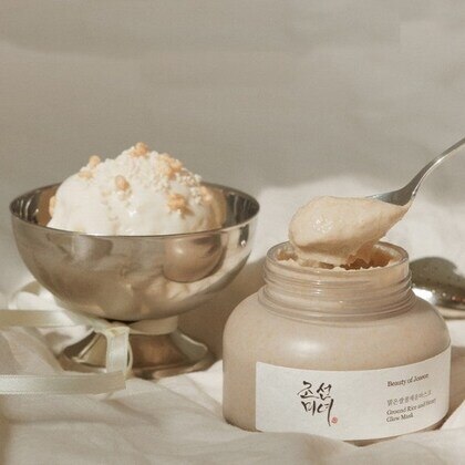 Masca de fata Ground Rice Honey Glow Mask