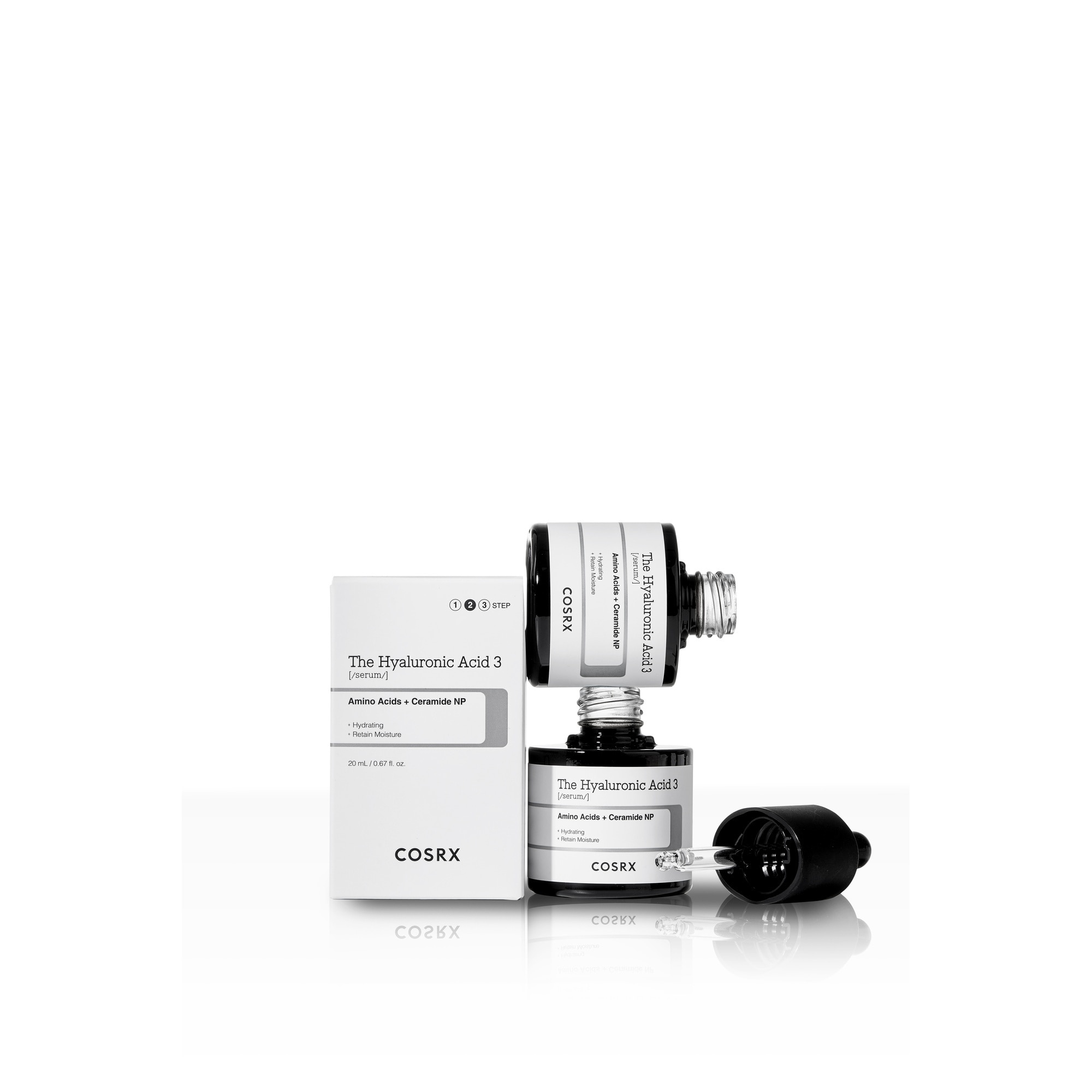 20 ML COSRX SKIN-CARE Ser pentru hidratarea tenului cu 3% The Hyaluronic Acid  3 of 3 Ser pentru hidratarea tenului cu 3% The Hyaluronic Acid
