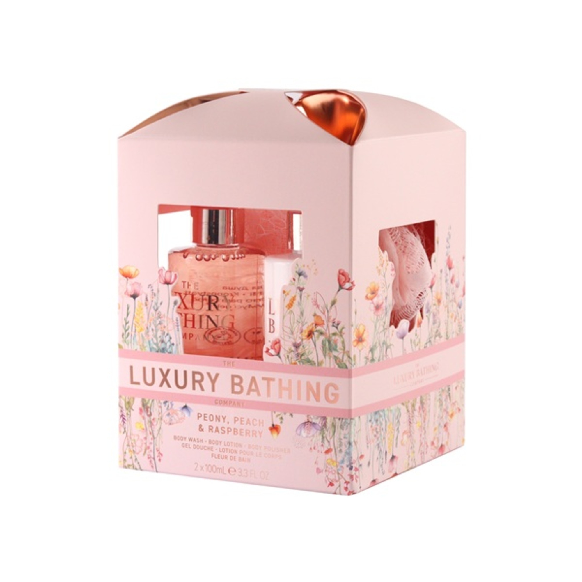 100+100 ML Grace Cole LUXURY BATHING Set de ingrijire Glamorous Glow 1 of 3