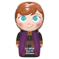 400 ML Disney Air Val  KIDS Sampon si gel de dus Frozen Anna 2D  1 of 2 