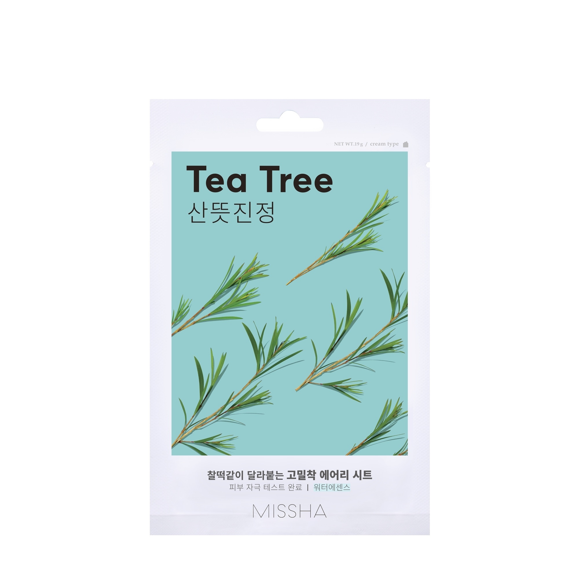 19 G undefined Airy Fit Masca de fata tip servetel-Tea Tree 1 of 1 Masca de fata tip servetel-Tea Tree