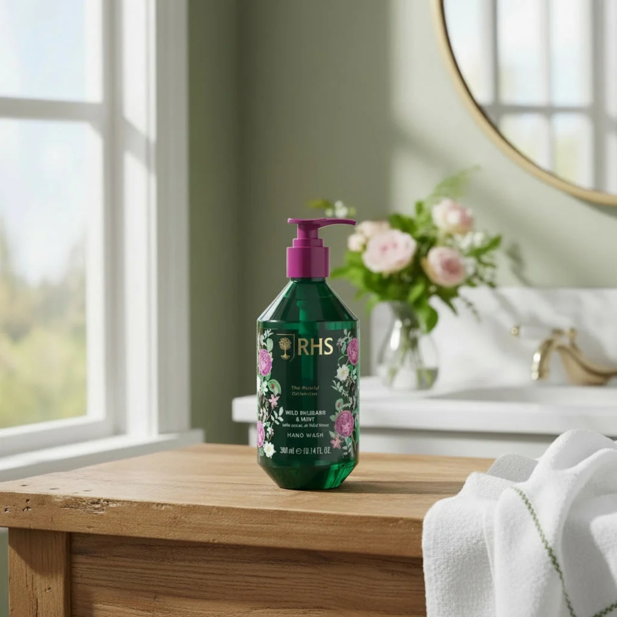 300 ML Somerset RHS Sapun de mani linchid The Rewild Collection 3 of 4 Sapun de mani linchid The Rewild Collection