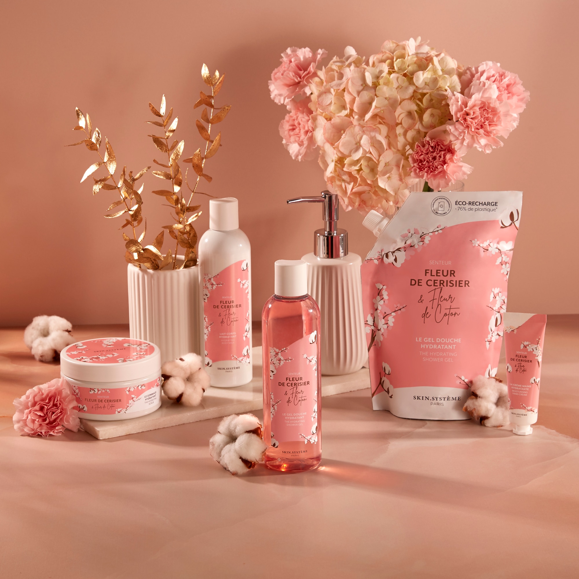 Gel de dus hidratant Cherry Blossom