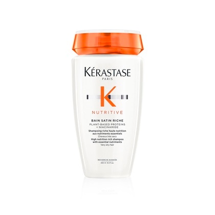 250 ML Kerastase NUTRITIVE Sampon hranitor par foarte uscat Bain Satin Riche 1 of 8