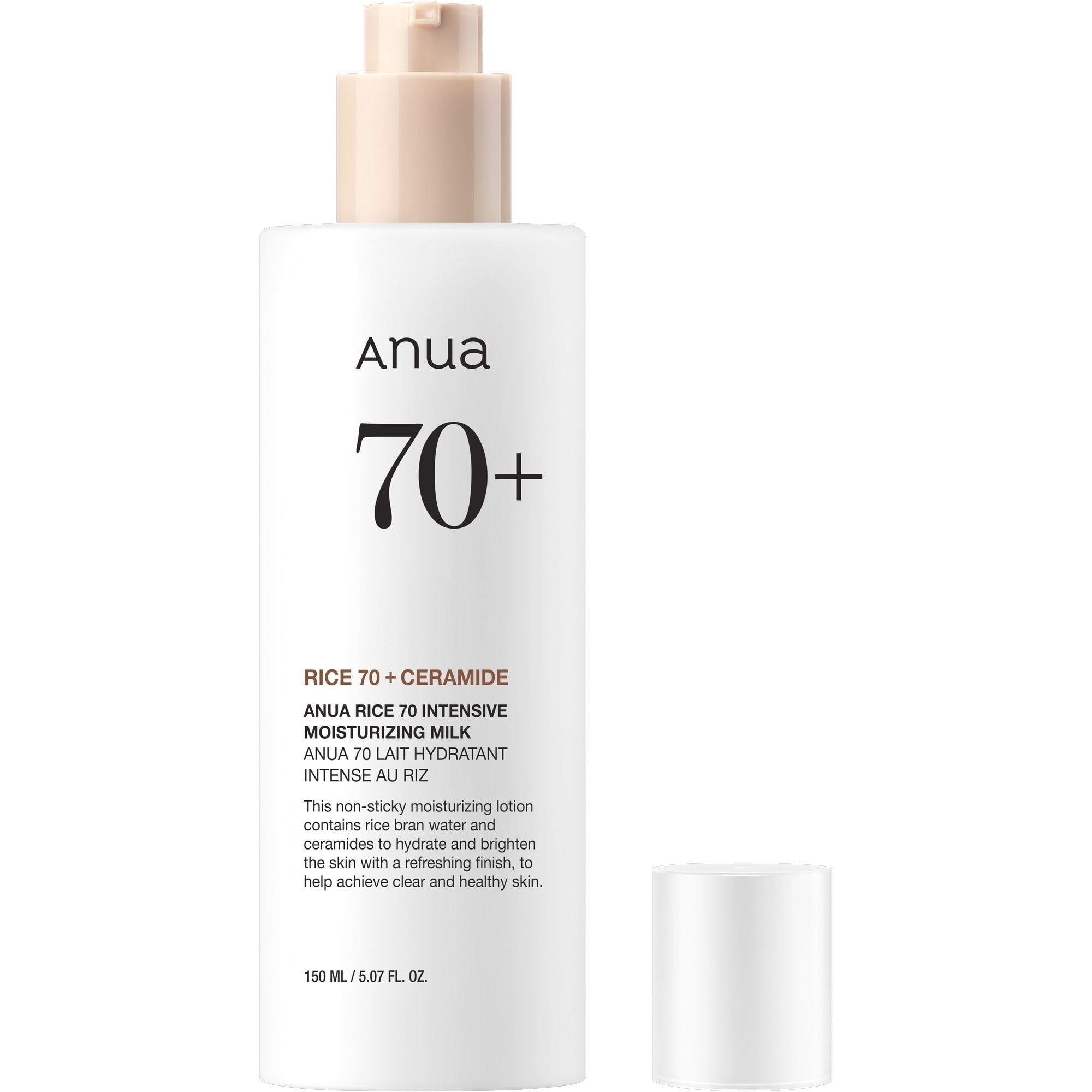150 ML undefined Rice 70 Lapte hidratant Rice Intensive Moisturizing 1 of 2
