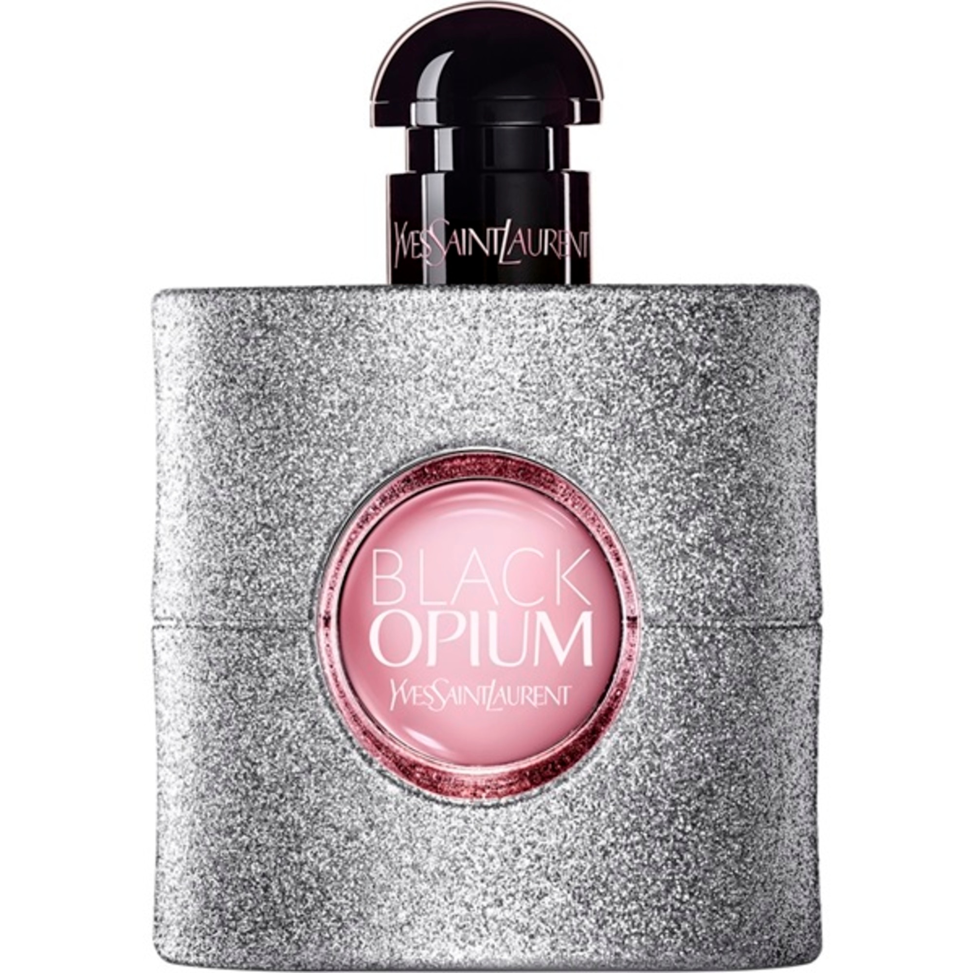 50 ML Yves Saint Laurent BLACK OPIUM Black Opium Glitter Apa de Parfum 1 of 6 Black Opium Glitter Apa de Parfum