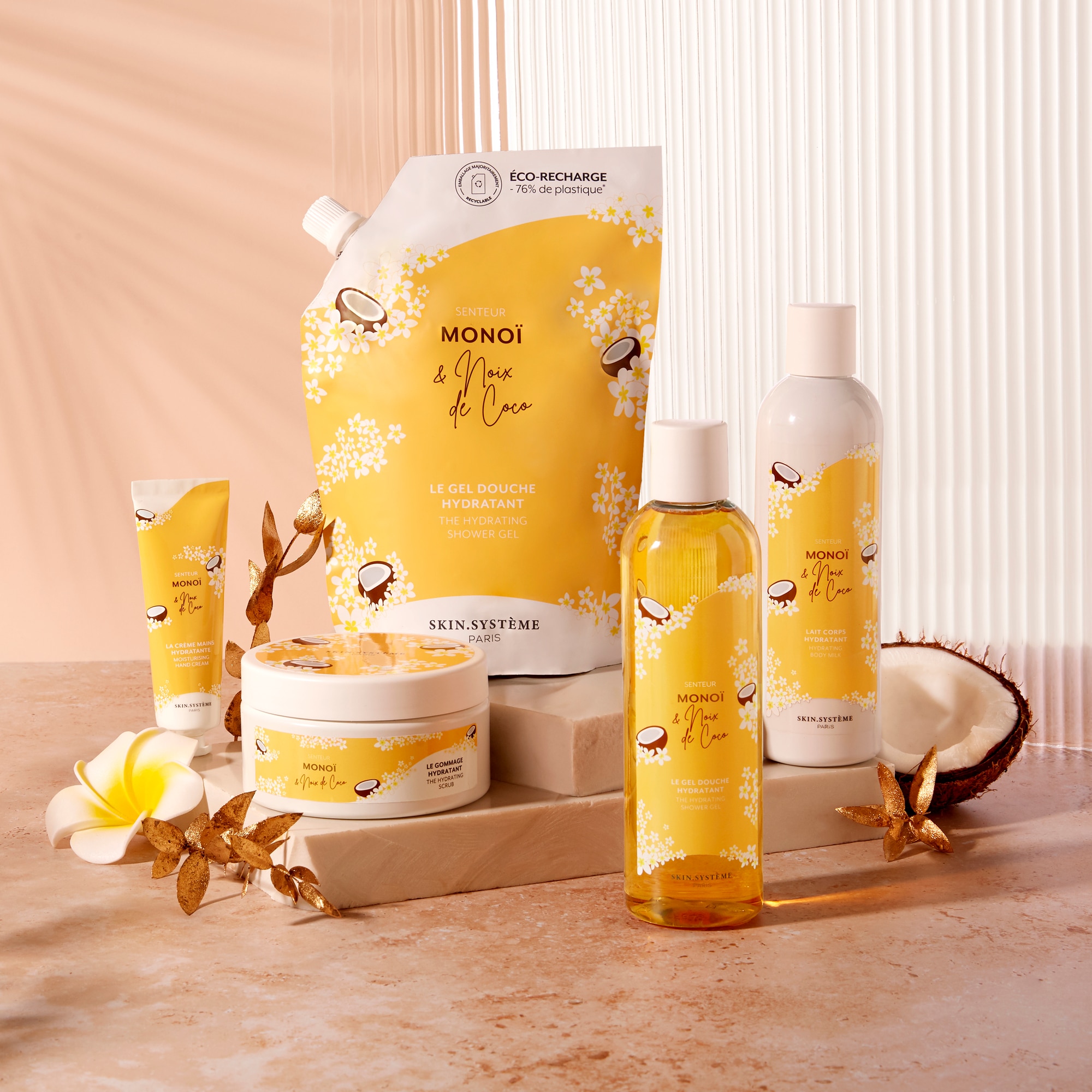 Exfoliant de corp hidratant Monoi Coconut