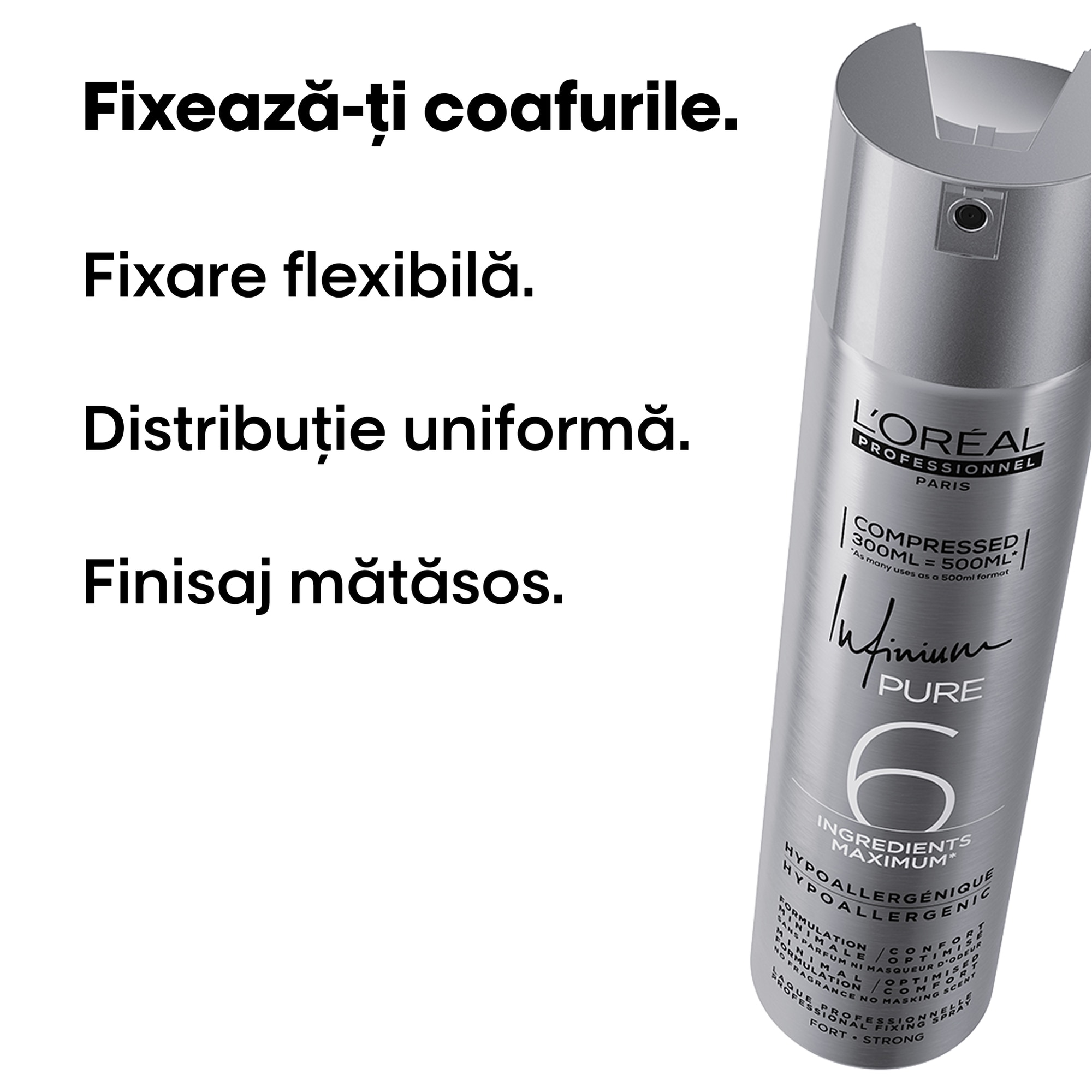 Fixativ cu mentinere puternica Pure Strong