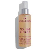 100 ML I Heart Revolution FIXING SPRAY Spray fixare machiaj Vanilla and Coconut  1 of 2 