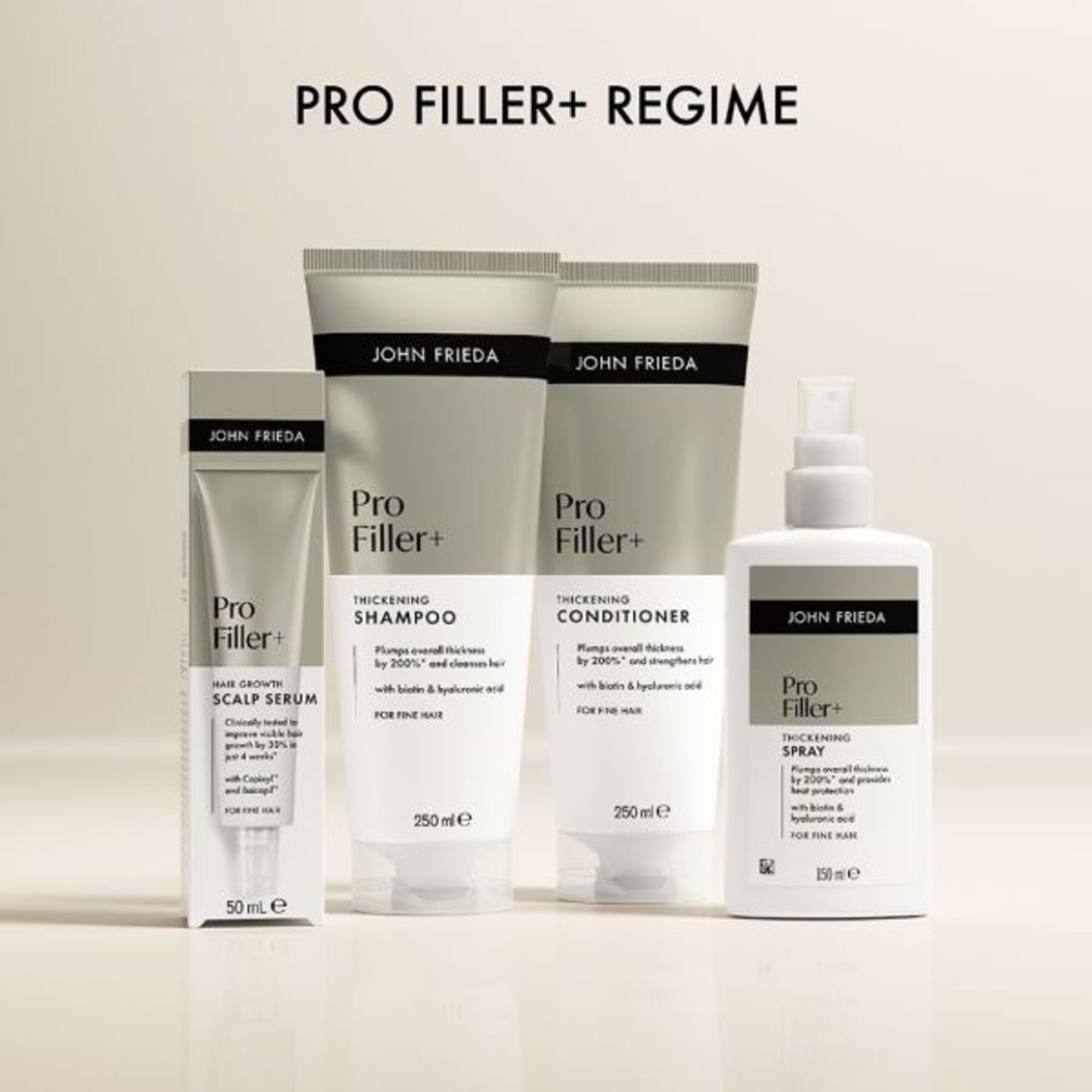 250 ML John Frieda Hair shampoo Sampon de par PROfiller+ 2 of 2 Sampon de par PROfiller+