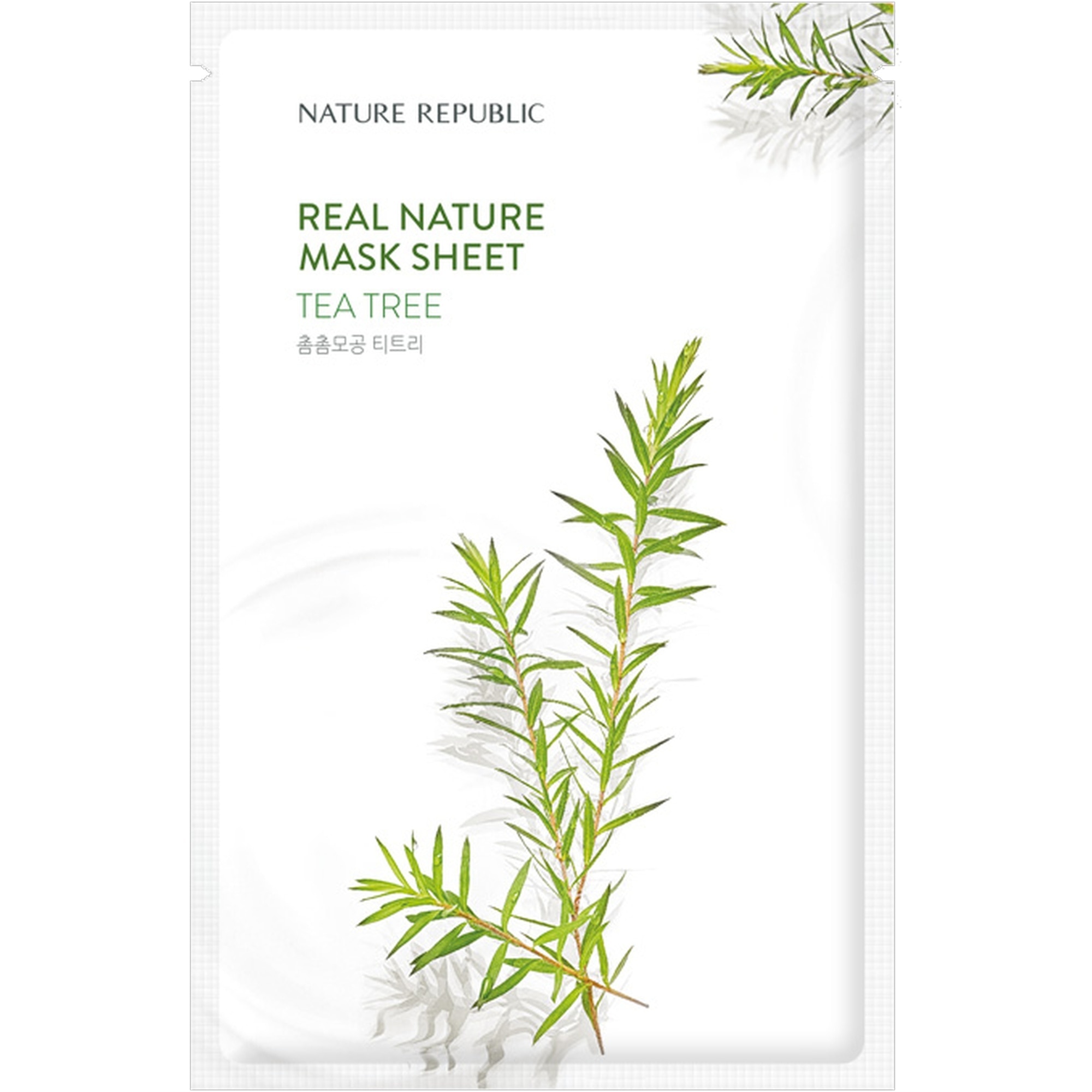 29 G NATUREREPUBLIK Real Nature Masca de fata tip servetel-Tea Tree 1 of 1