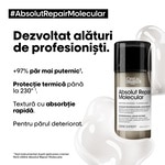 50 ML L'OREAL PROFESSIONNEL ABSOLUT REPAIR MOLECULAR Crema leave-in pentru par deteriorat 4 of 8 Crema leave-in pentru par deteriorat