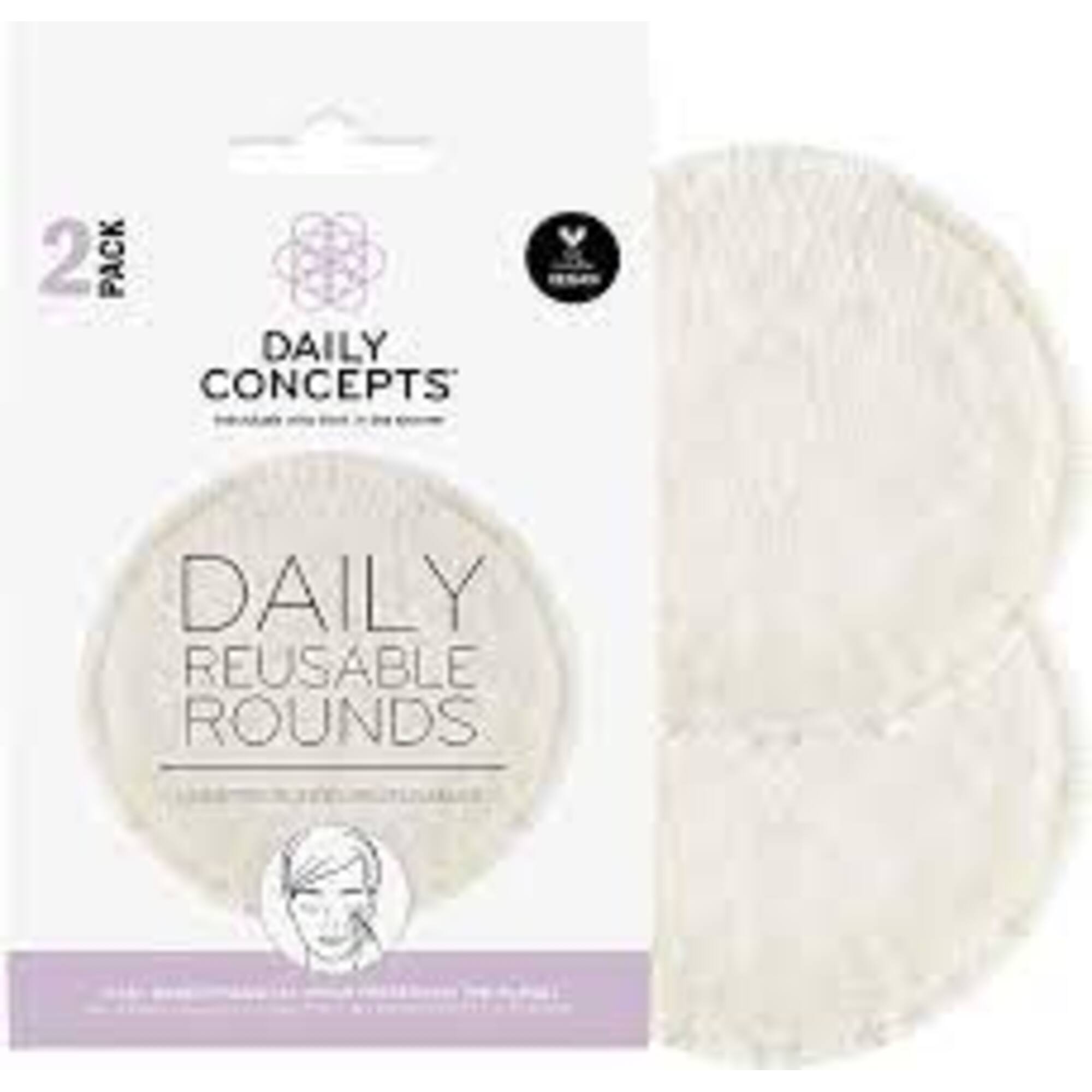 11 G Daily Concepts DAILY FACIAL Dischete demachiante reutilizabile 1 of 1