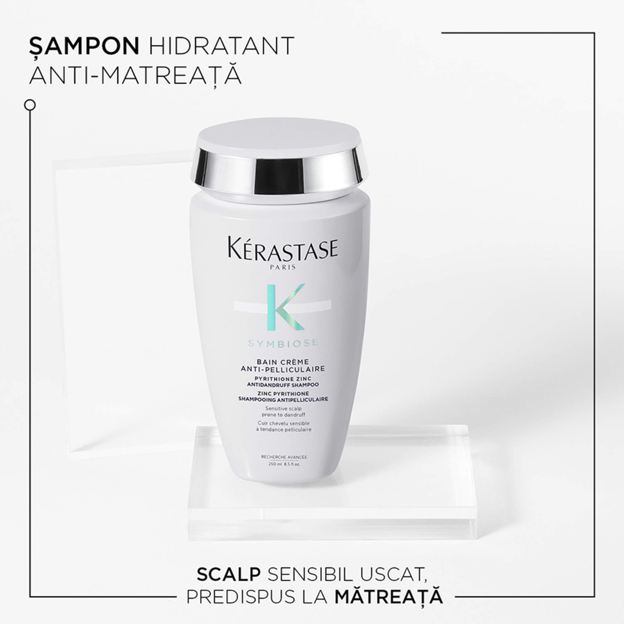 Sampon anti matreata intens hidratant Anti Pelliculaire