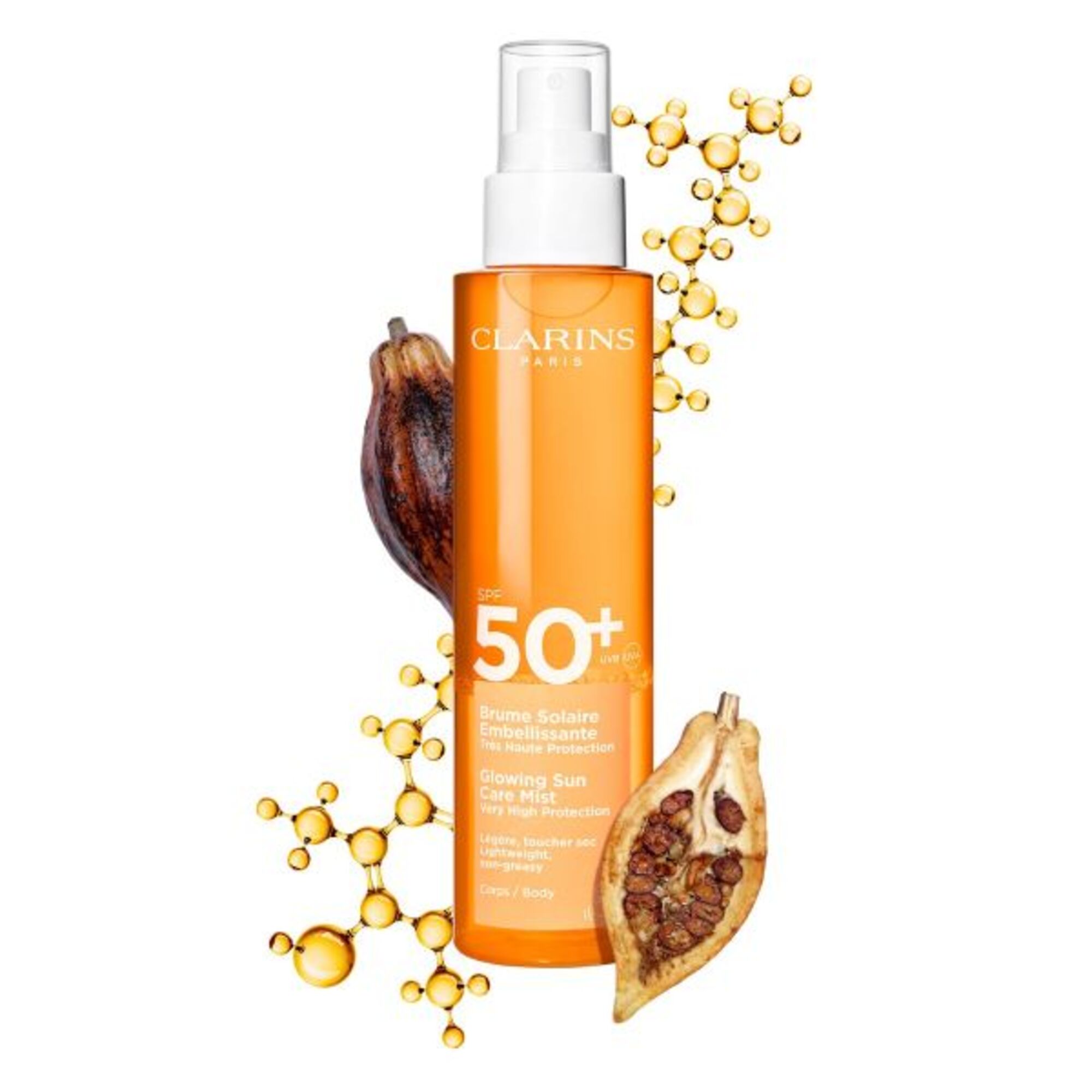 Spray solar bifazic cu SPF 50+