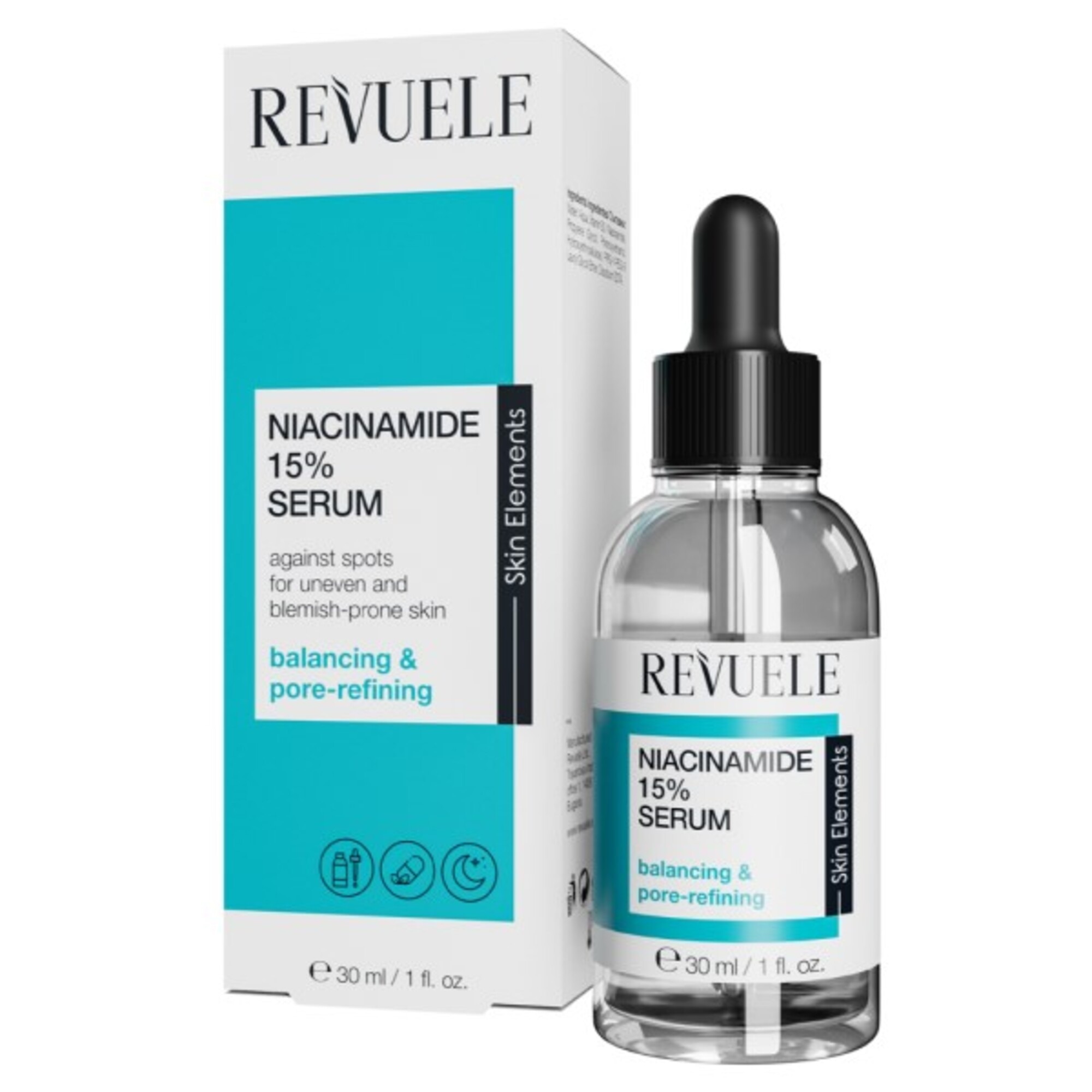 30 ML Revuele NIACINAMIDE Serum de fata cu Niacinamide 15% 1 of 1