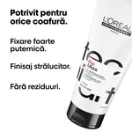 200 ML L'OREAL PROFESSIONNEL TECNI ART Gel pentru structura si extra fixare Fix Max  3 of 5 Gel pentru structura si extra fixare Fix Max