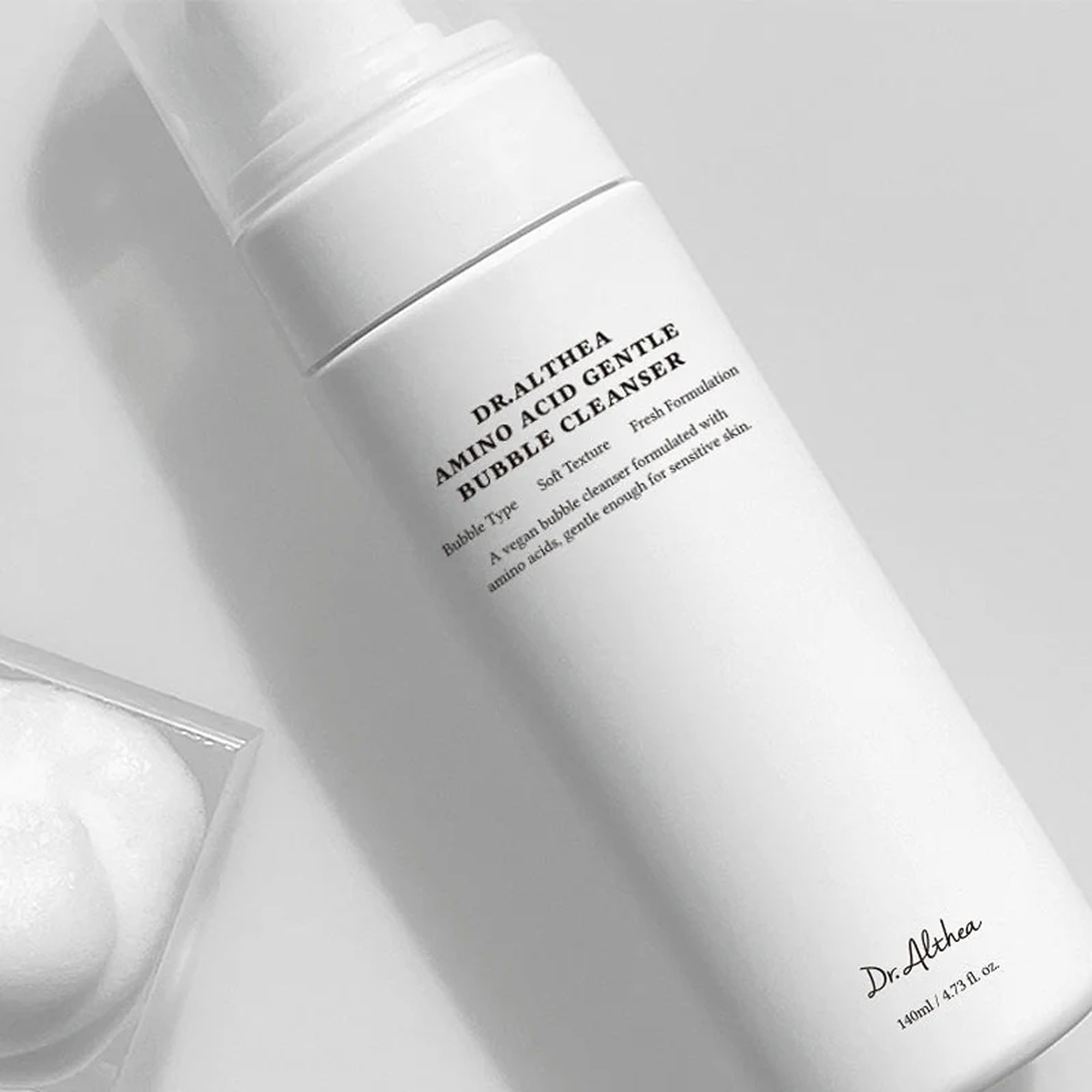 140 ML DRALTHEA SKIN-CARE Spuma de curatare Amino Acid Gentle Bubble  2 of 4 Spuma de curatare Amino Acid Gentle Bubble