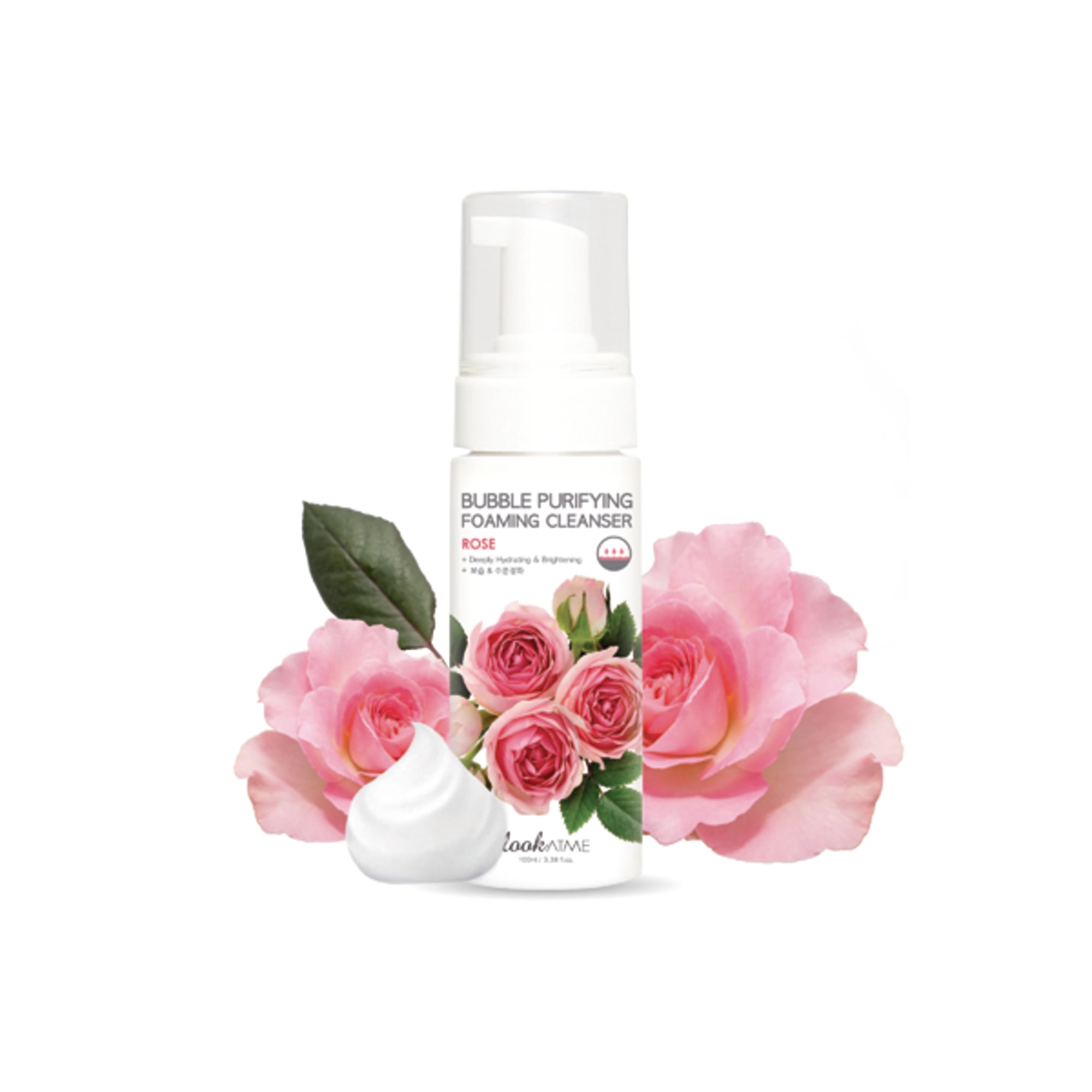 Gel de curatre spumant cu Trandafir