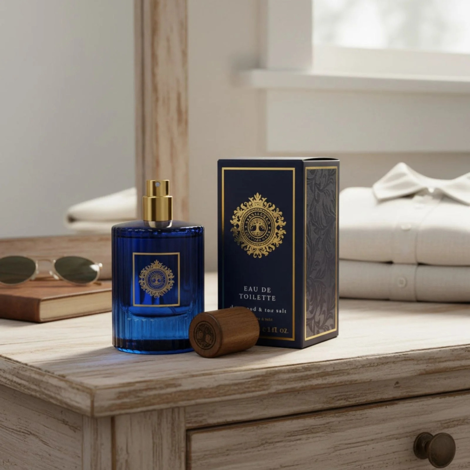 50 ML Somerset SANDALWOOD COUNTRY CLUB Driftwood Sea Salt Apa de Toaleta 3 of 3 Driftwood Sea Salt Apa de Toaleta