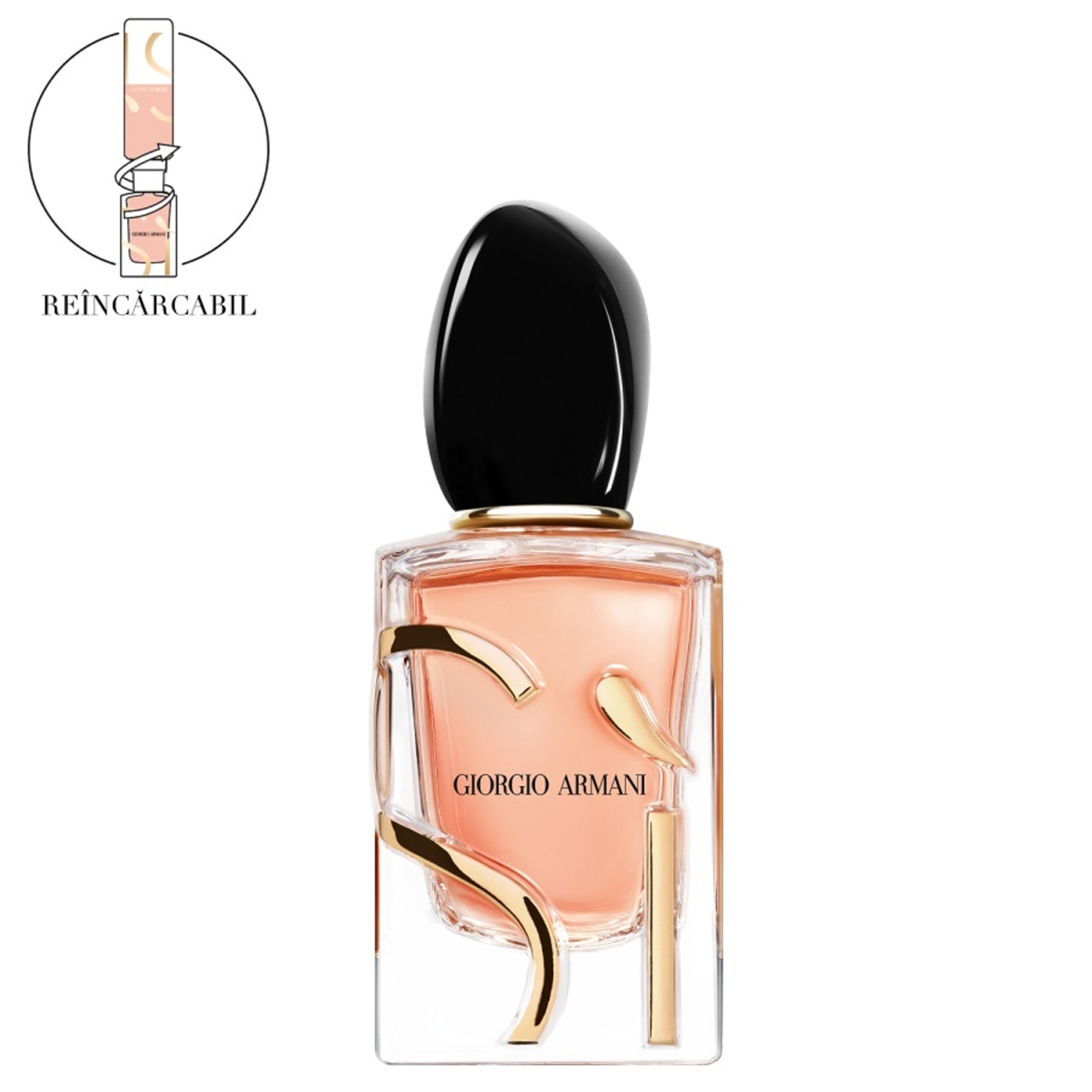 50 ML Armani SI INTENSE Si Intense Apa de Parfum reincarcabil 1 of 3 Si Intense Apa de Parfum reincarcabil
