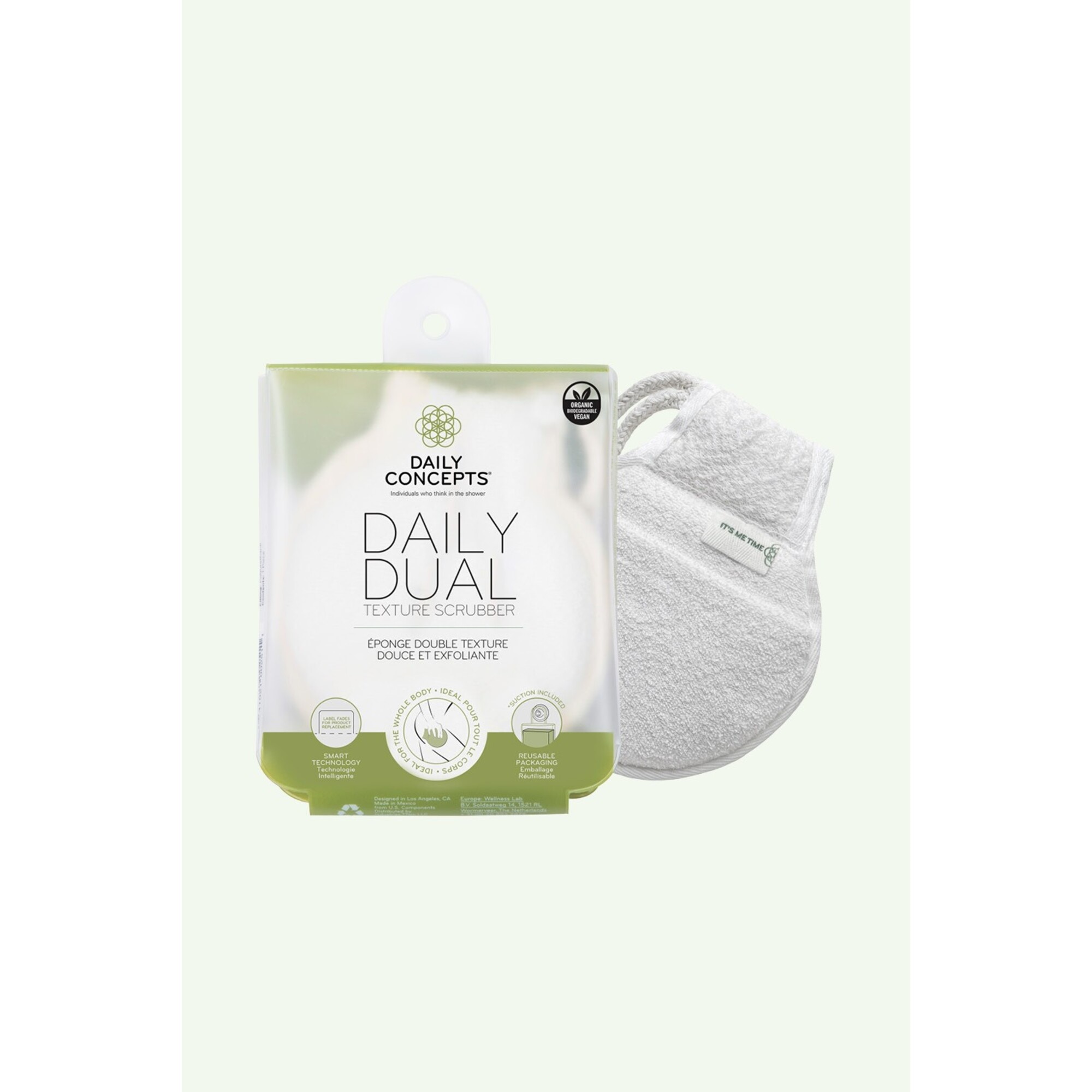 68 G Daily Concepts DAILY BODY Scrubber pentru corp cu texturi duble 1 of 1