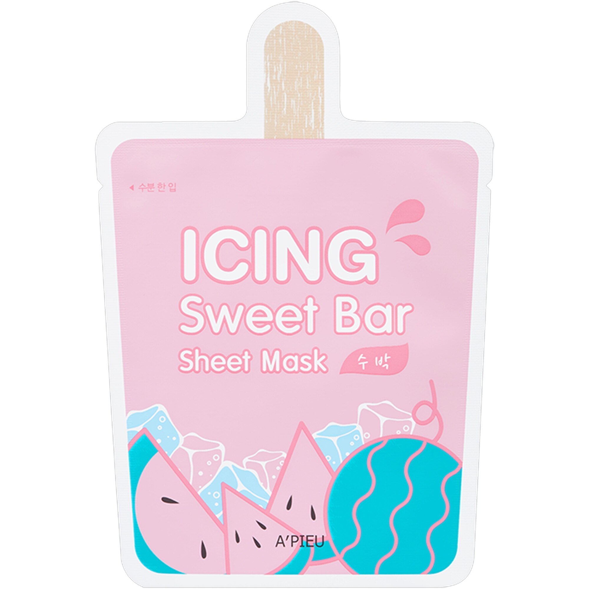 21 G A PIEU Icing Sweet Bar Masca de fata tip servetel-Icing Sweet Bar Watermelon  1 of 3 