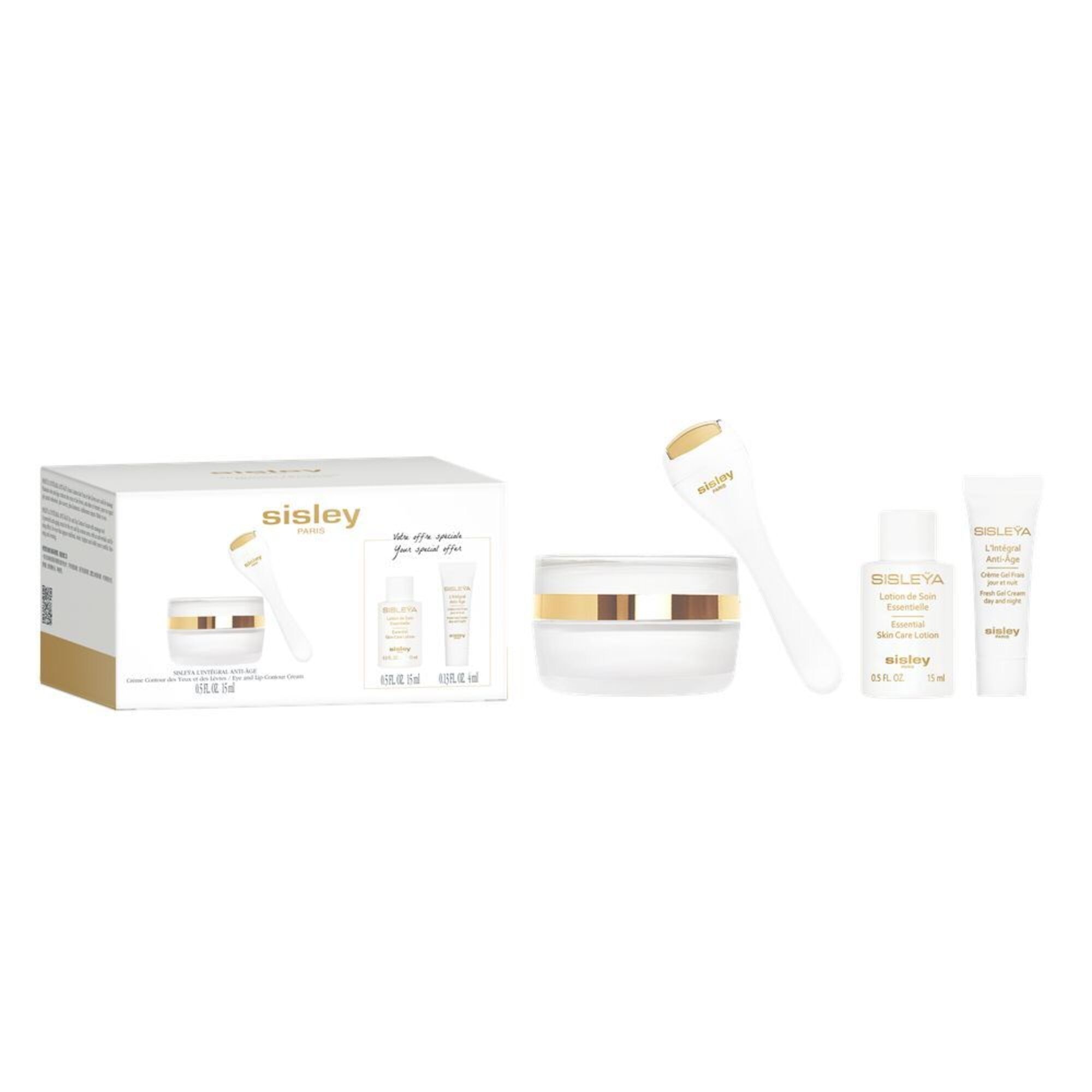 15+15+4 ML Sisley SET Set L'Integral Anti-Age Eye & Lip Contour Cream Discovery Program 1 of 3 Set L'Integral Anti-Age Eye & Lip Contour Cream Discovery Program