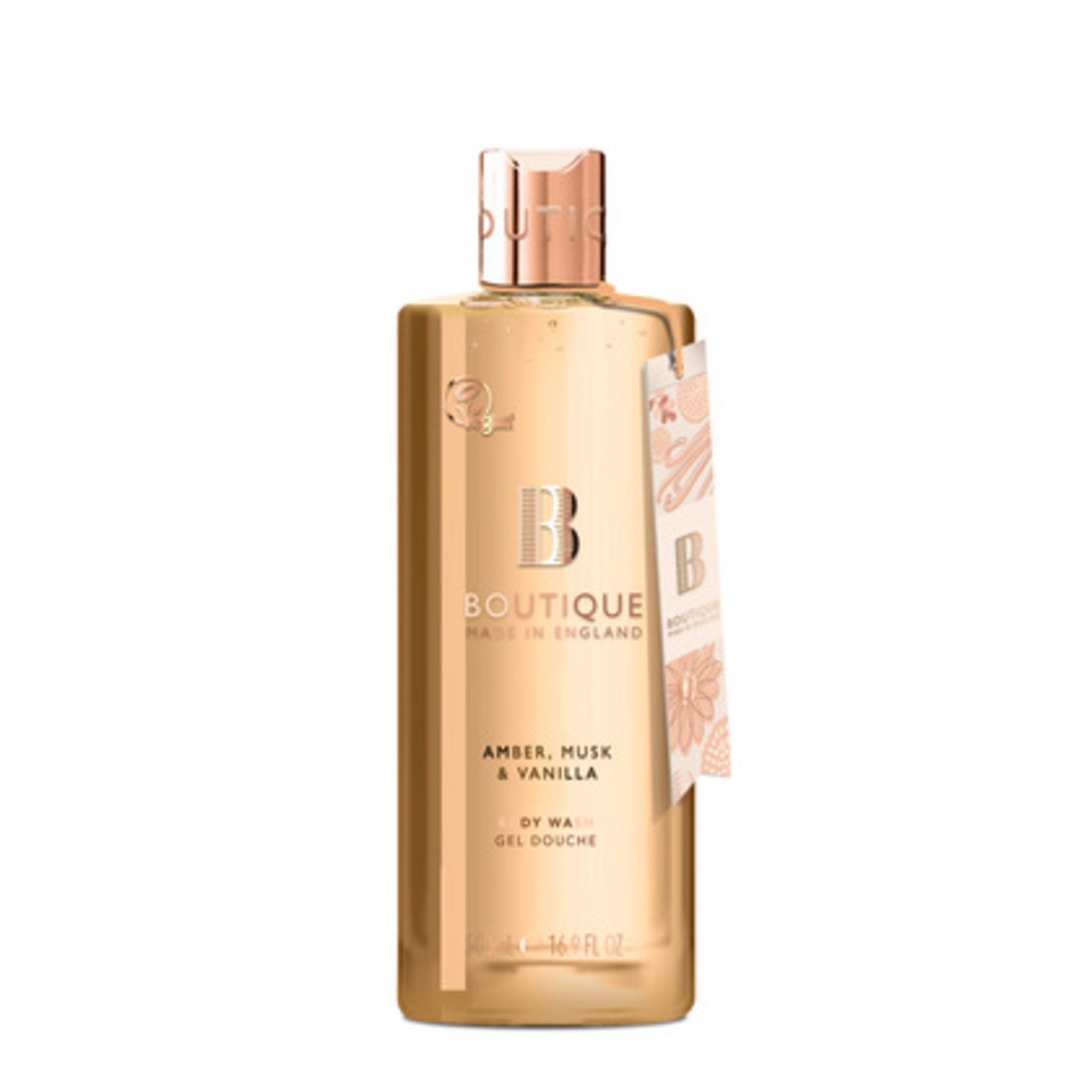 500 ML Grace Cole AMBER MUSK VANILLA Gel de dus Amber Musk Vanilla 1 of 1 Gel de dus Amber Musk Vanilla