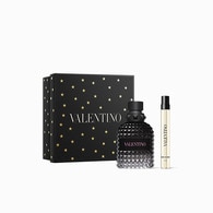 50+10 ML Valentino UOMO Set Born in Roma Uomo Apa de Toaleta  1 of 2 