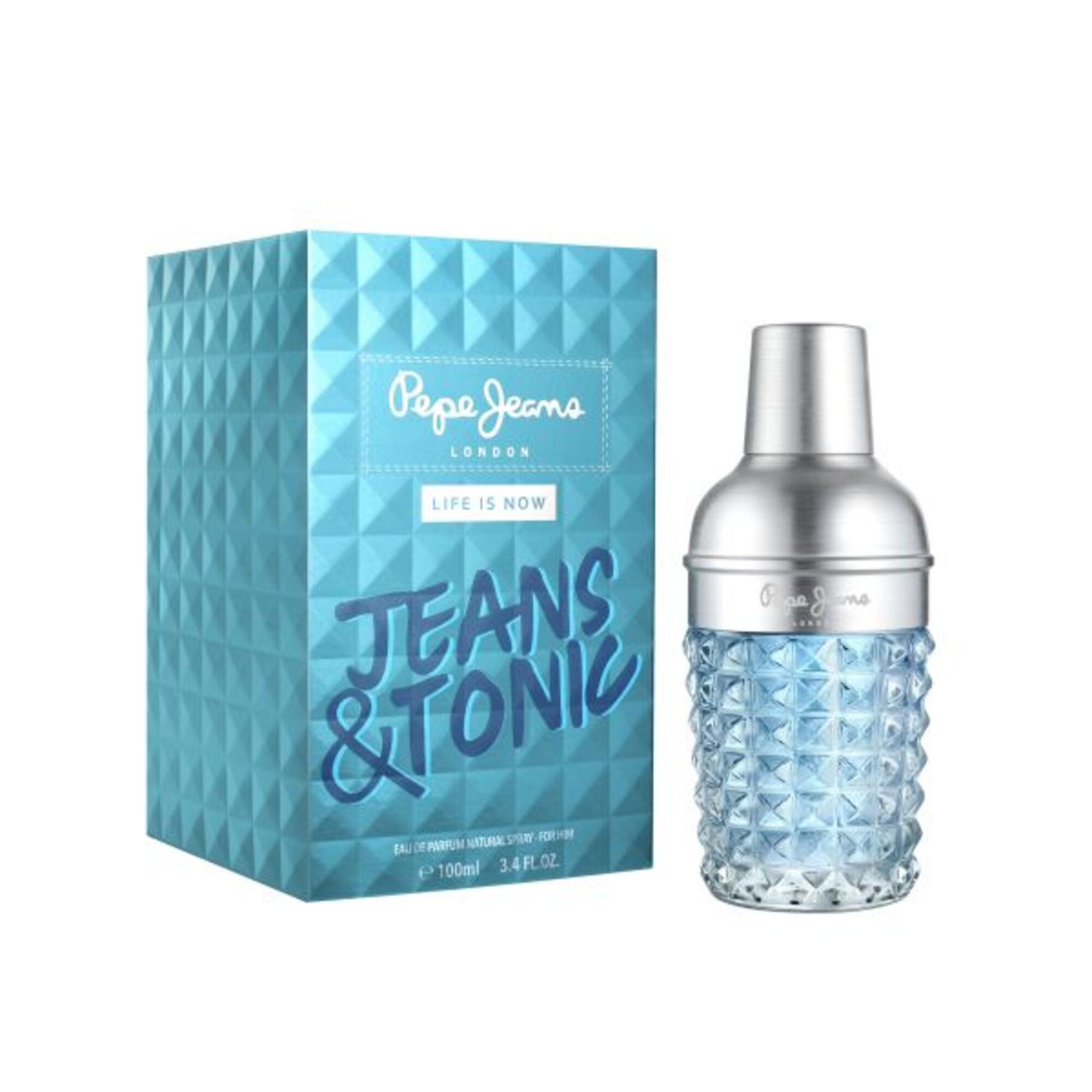 100 ML Pepe Jeans Jeans & Tonic Jeans & Tonic For Him Apa de Parfum  1 of 5 