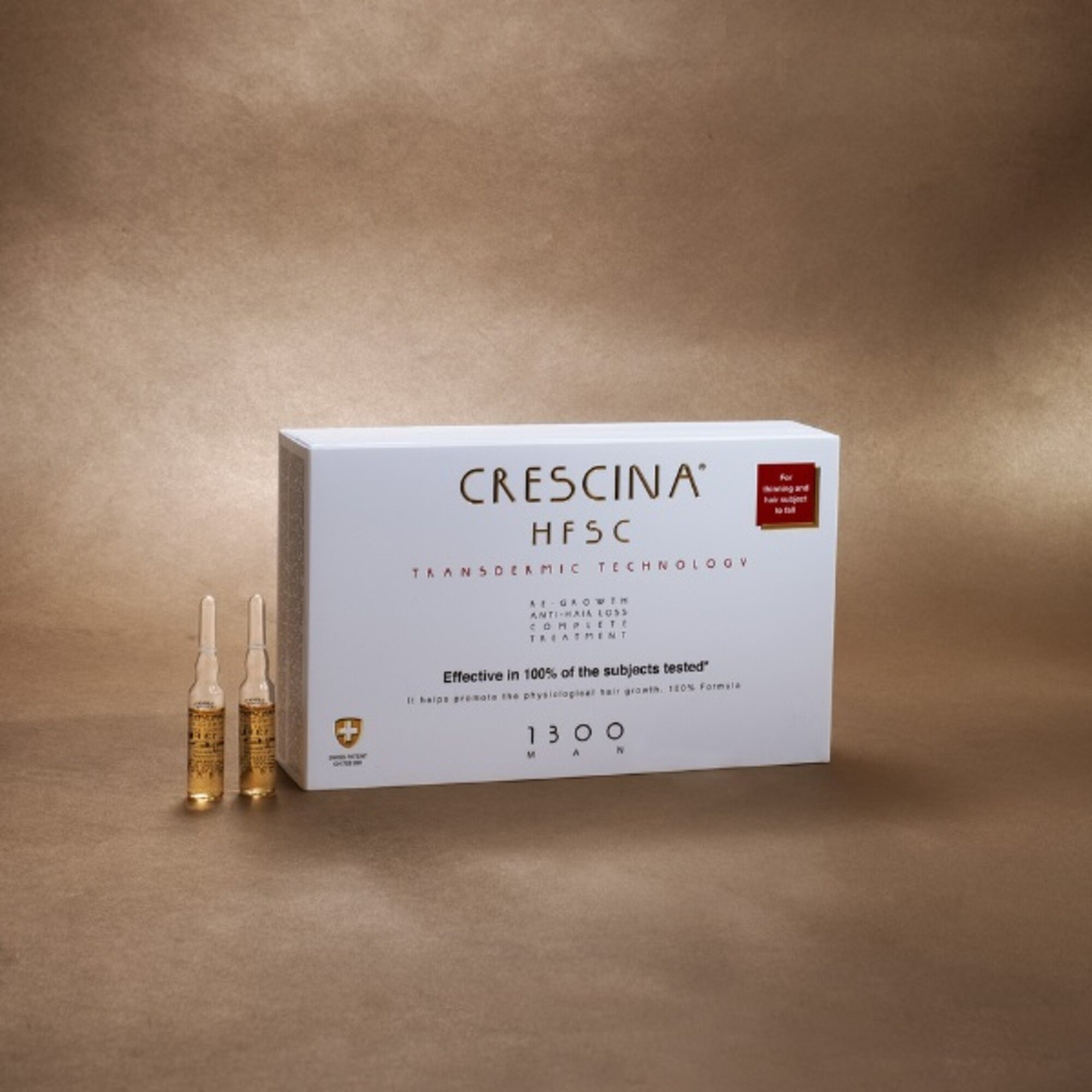 Tratament complet impotriva raririi si caderii parului pentru barbati HFSC 1300