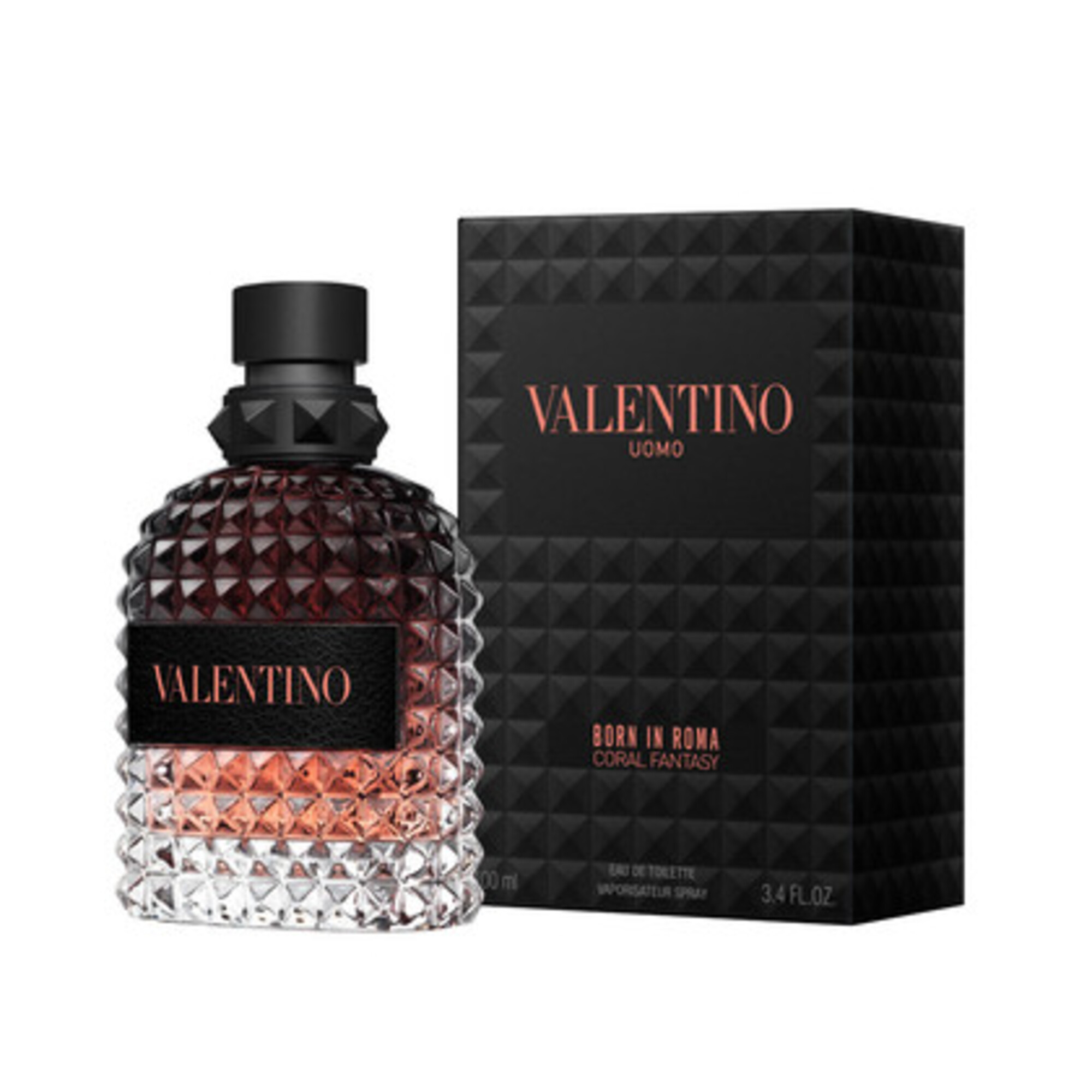 100 ML Valentino UOMO Born in Roma Coral Fantasy Apa de Toaleta  3 of 3 Born in Roma Coral Fantasy Apa de Toaleta