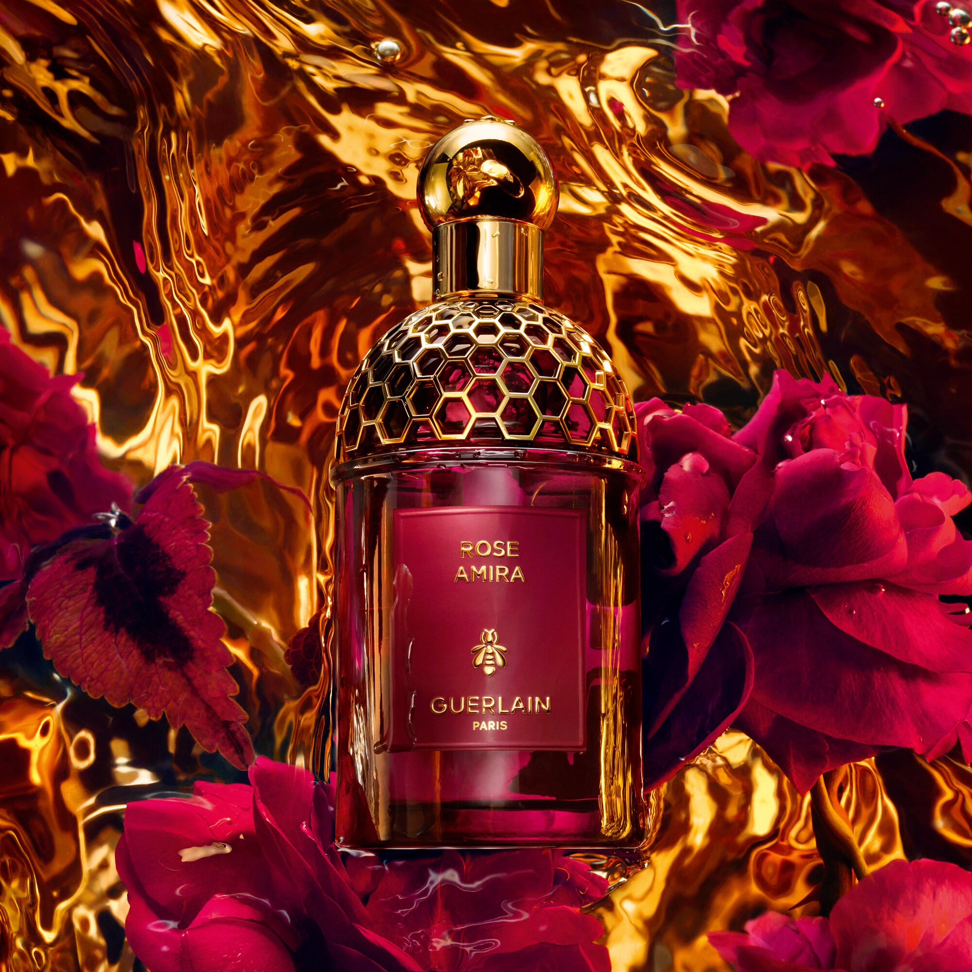 125 ML GUERLAIN Absolus Allegoria Absolus Allegoria Rose Amira Apa de Parfum 1 of 4