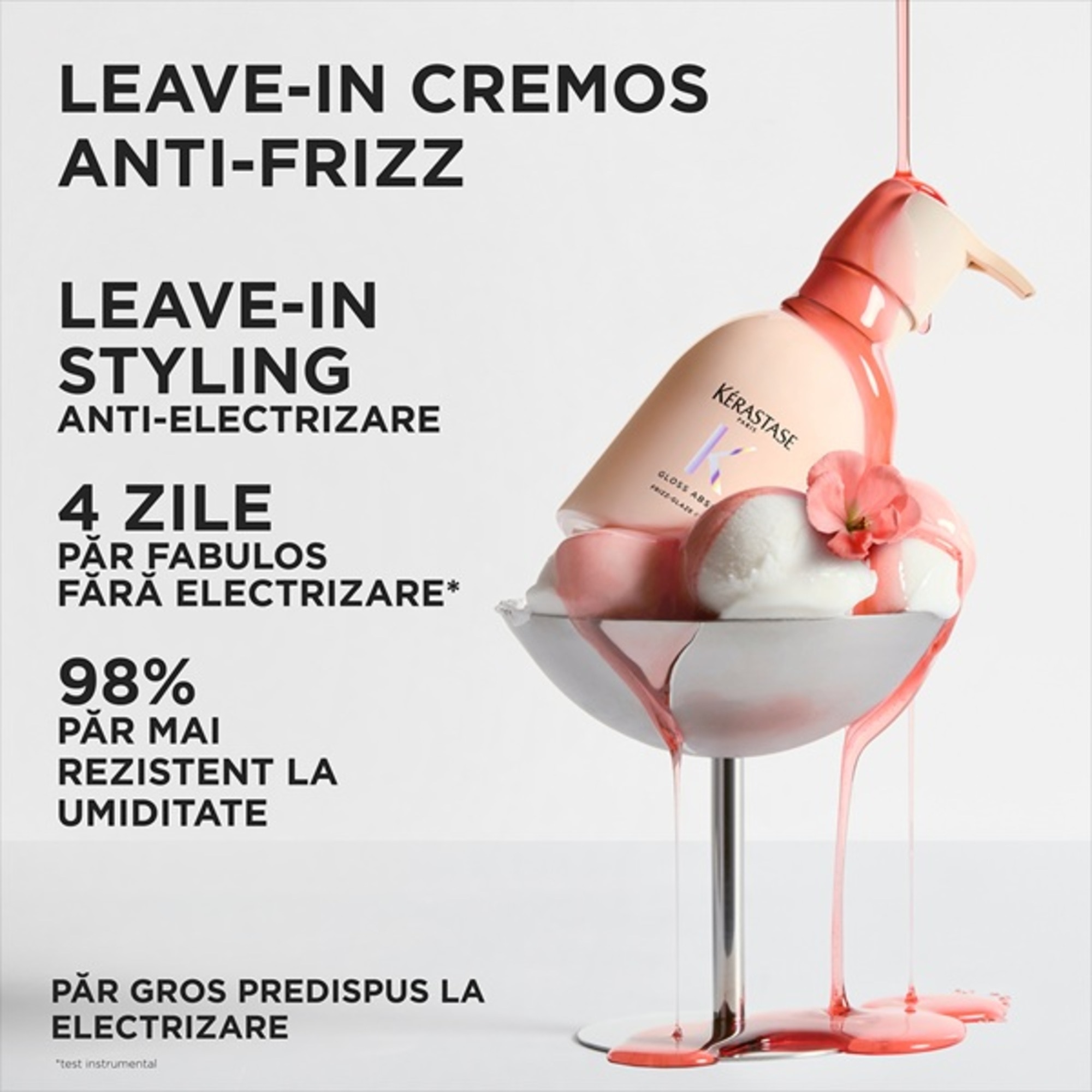 Crema leave-in anti frizz Gloss Absolu
