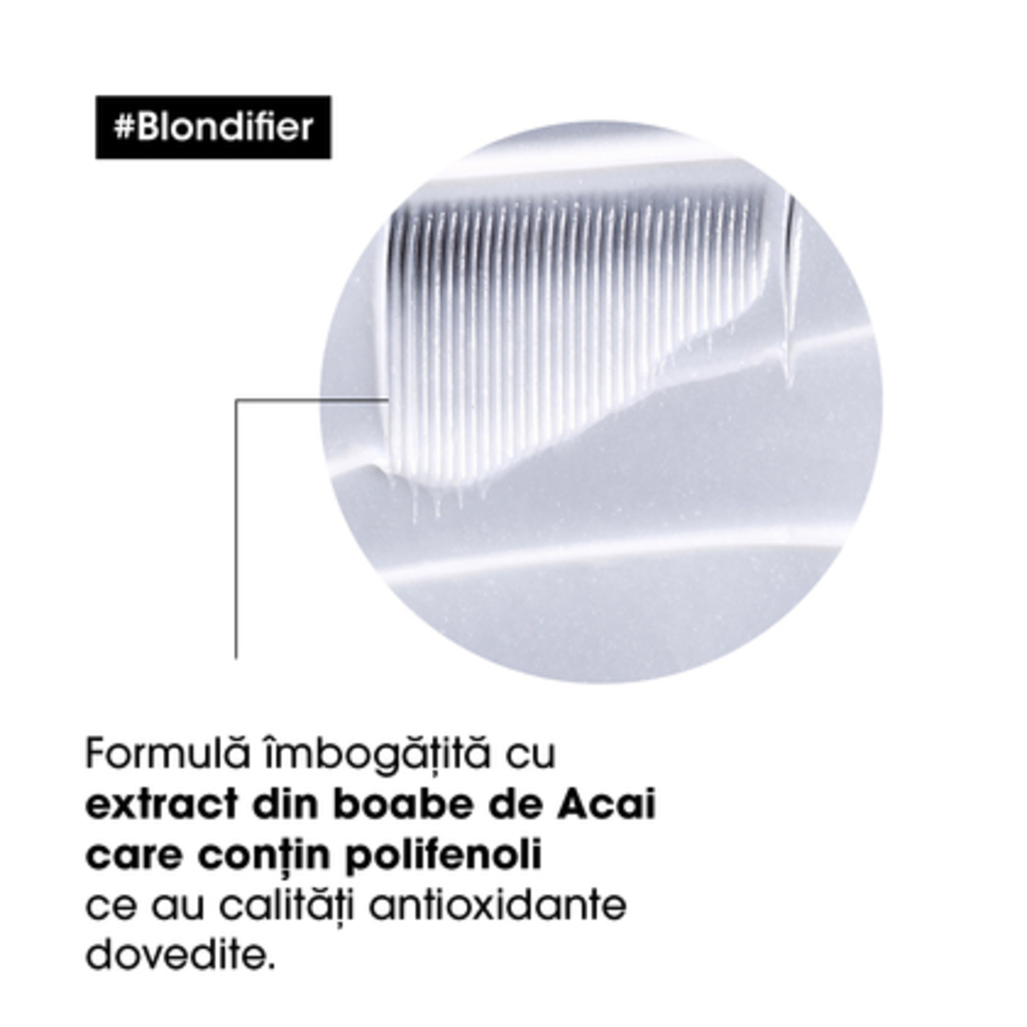 Masca reparatoare si iluminatoare pentru parul blond Serie Expert