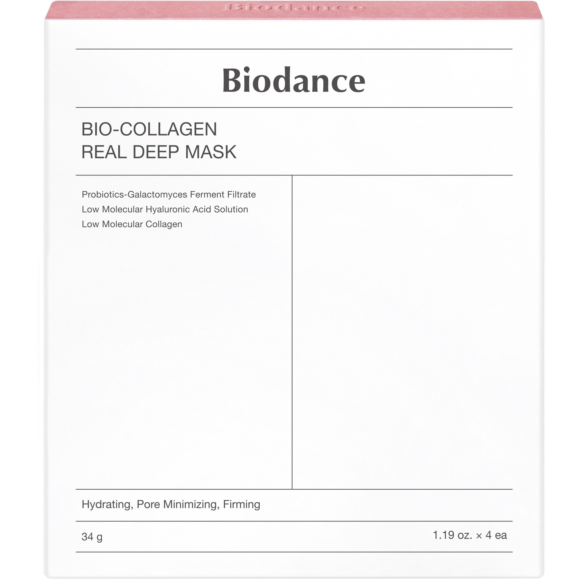 4X34 G BIODANCE Bio-Collagen Set masti Bio-Collagen Real Deep 1 of 4